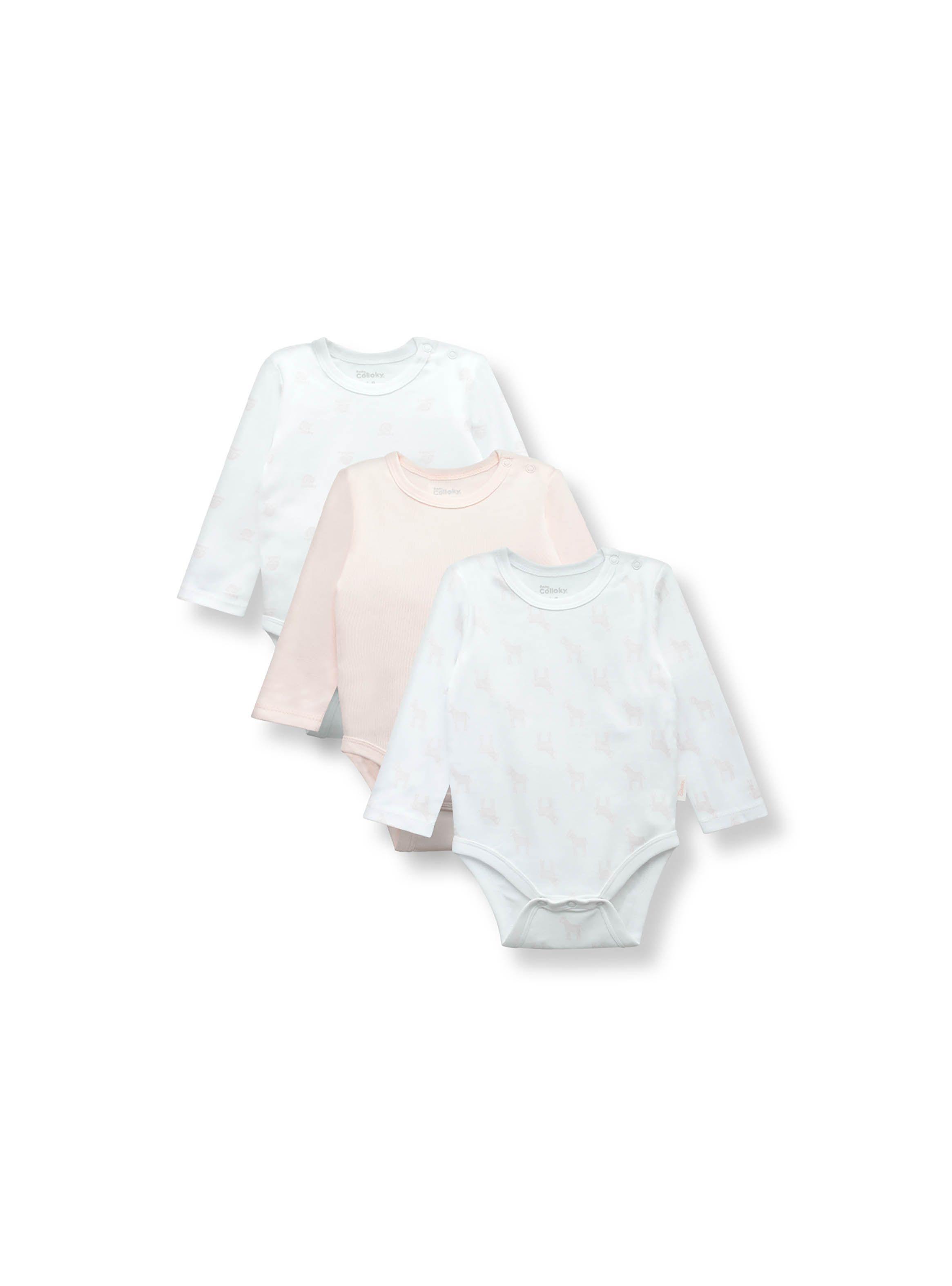 Body Niña Rosado (0 A 12 Meses) Colloky-0