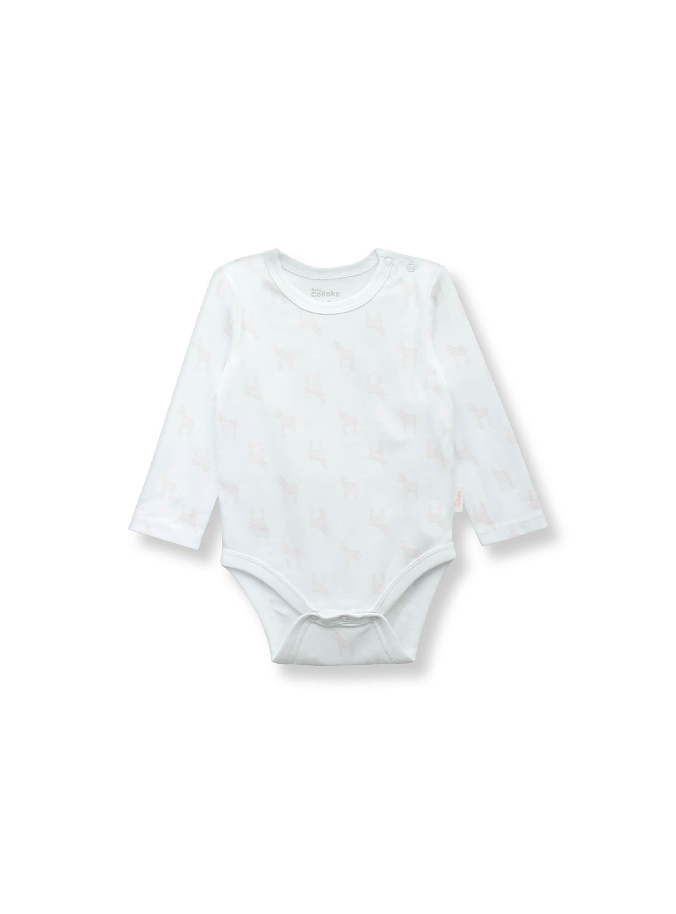 Body Niña Rosado (0 A 12 Meses) Colloky-1