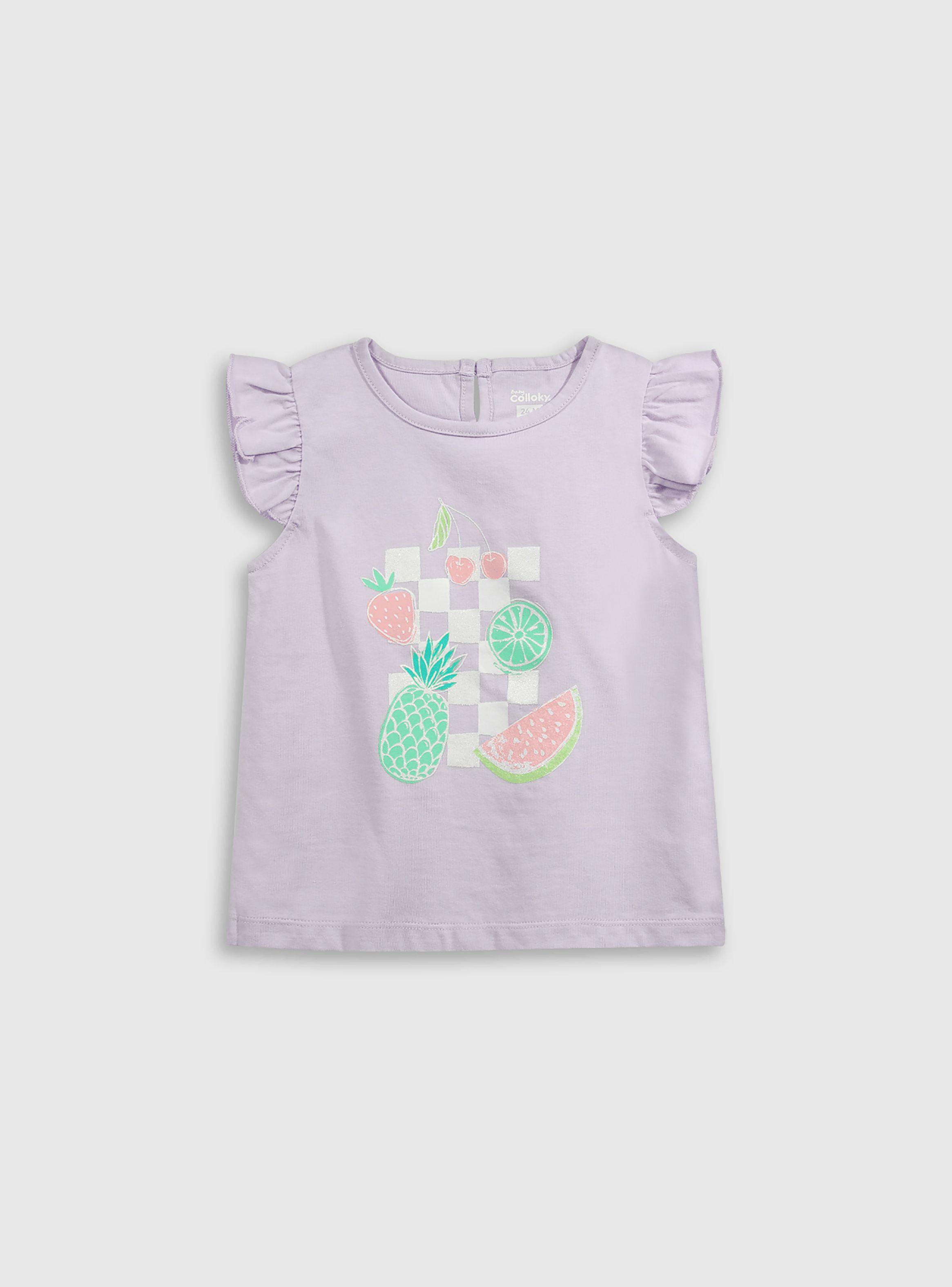 Polera Niña Morado 54973 Colloky-0