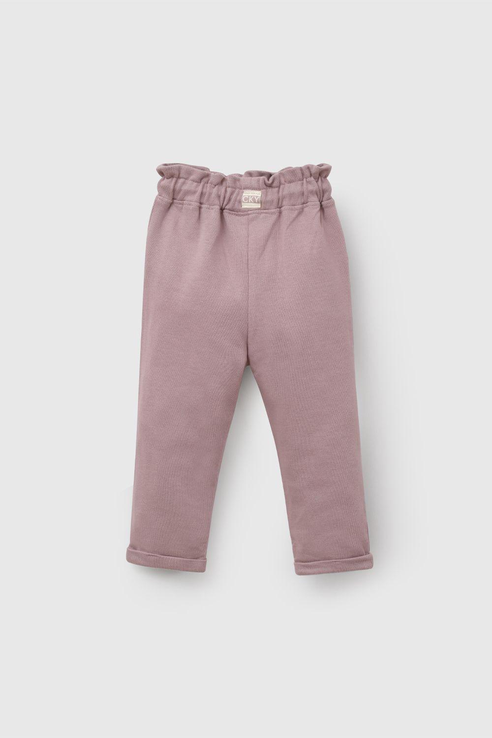 Pantalón Buzo Morado Niña 7570 Colloky-1