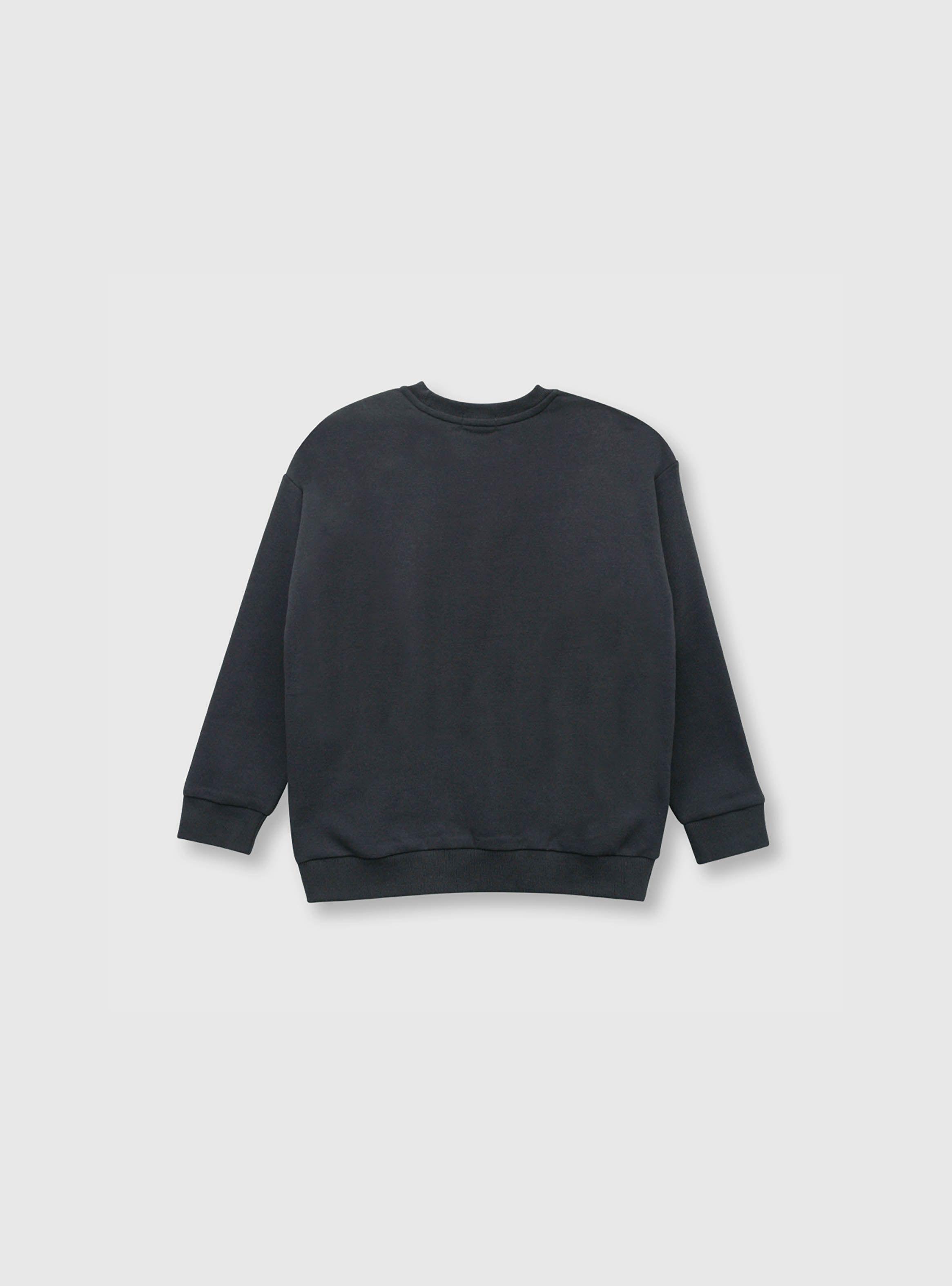 Polerón De Niño Estampado Gris (2 A 12 Años) Colloky-1