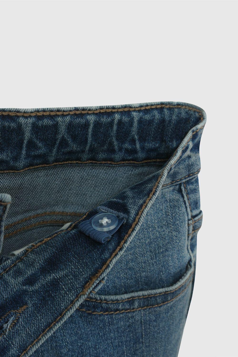 Jeans Azul Regular De Niño JEME0551V26-3