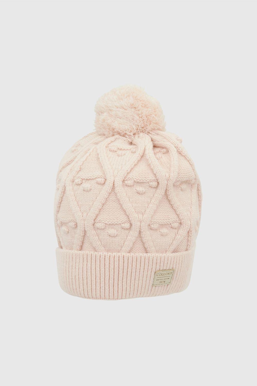 Gorro Niña Rosado 7706 Colloky-0