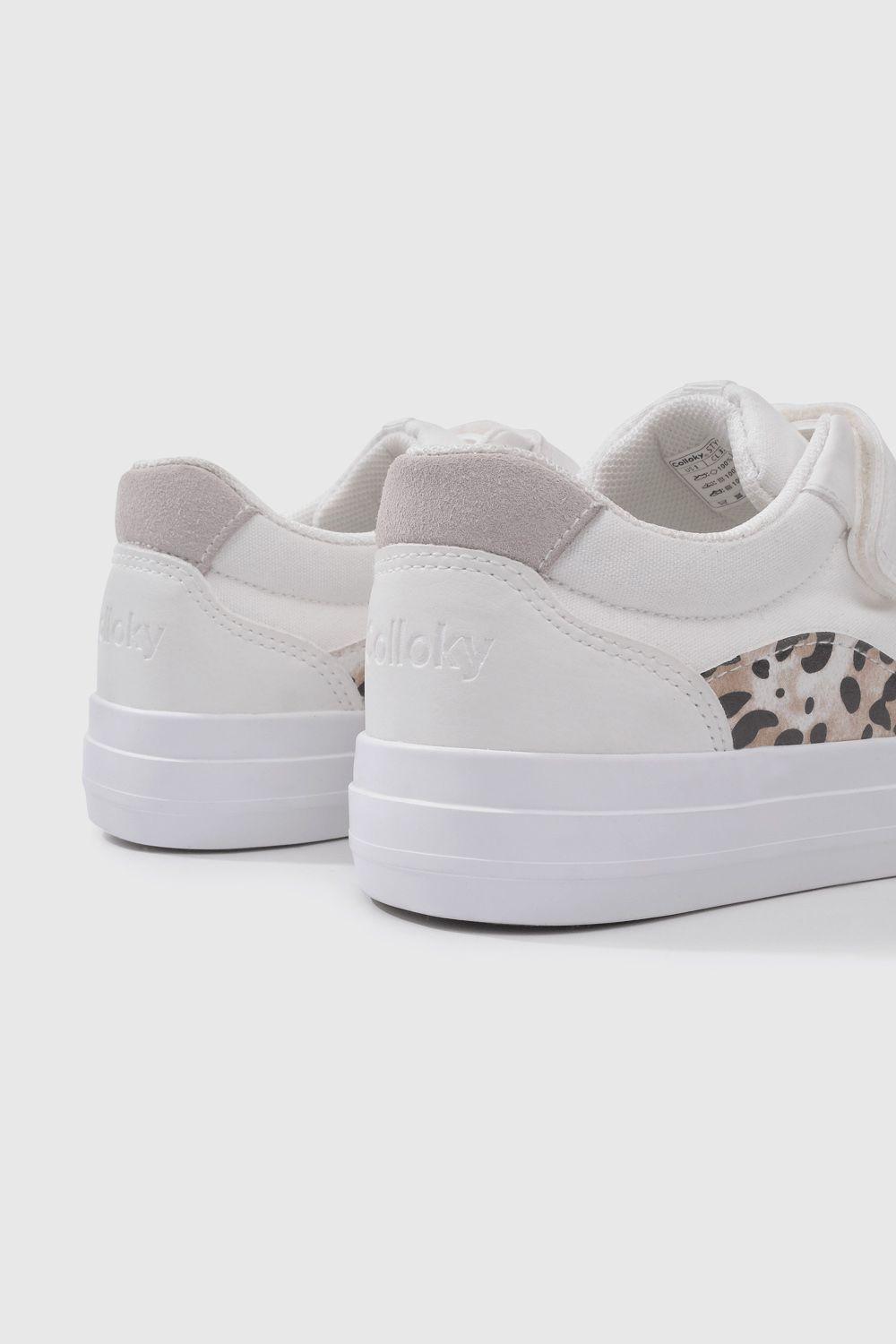 Zapatilla Urbana Niñas Blanco 54398 Colloky-4
