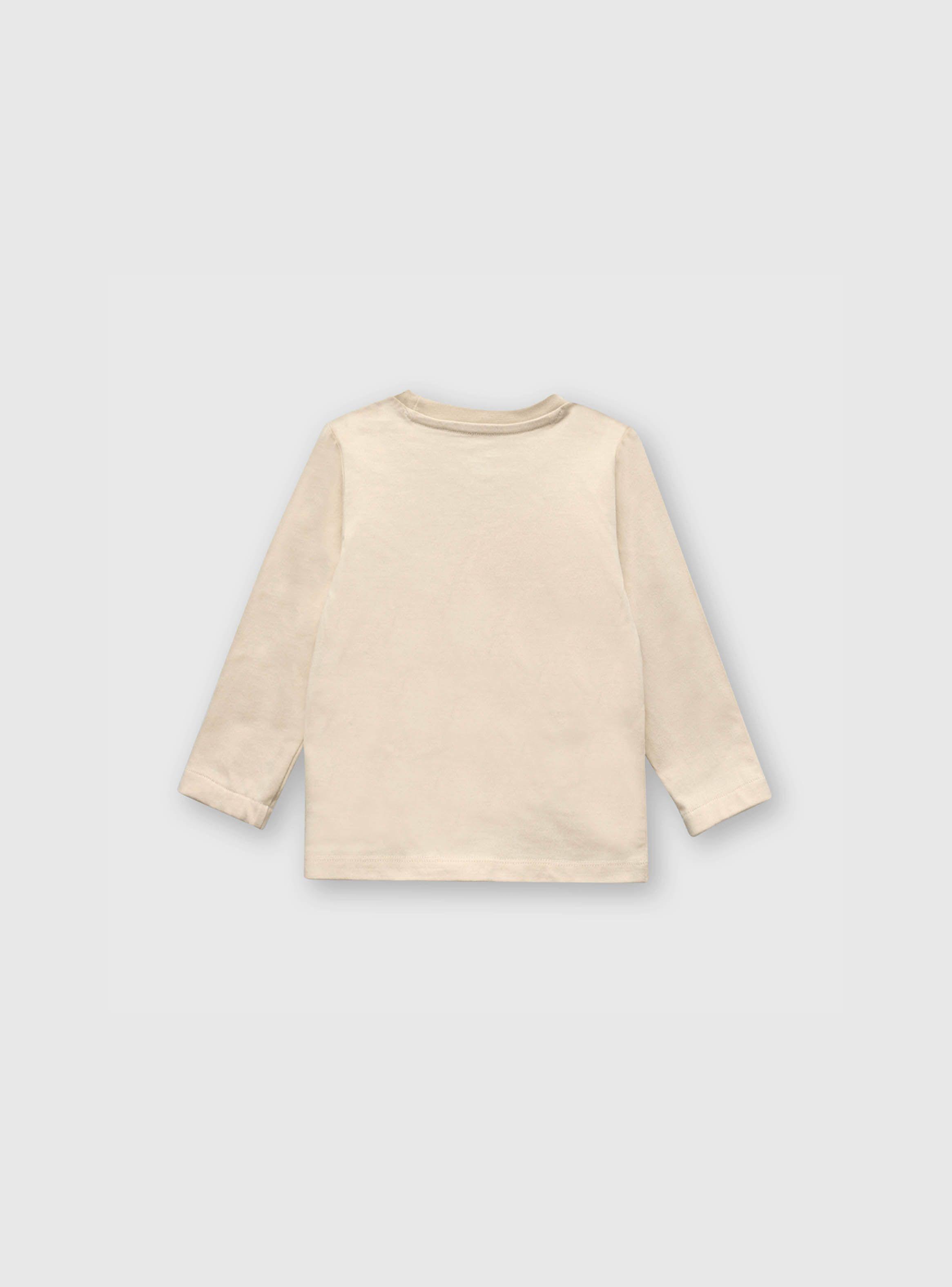 Polera De Bebé Niño Ludica Beige (3 A 36 Meses) Colloky-1
