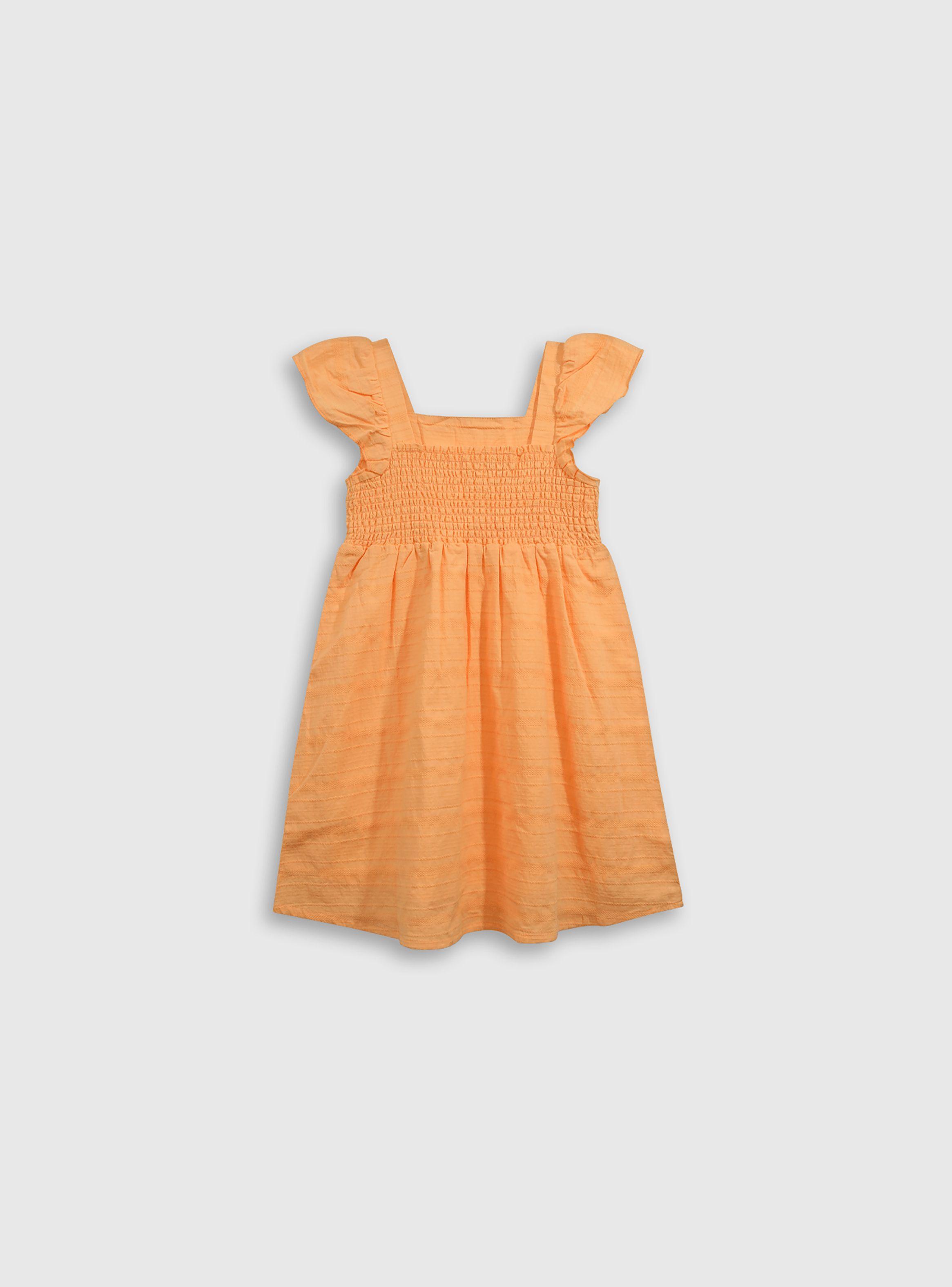 Vestido Niña Naranjo 54900 Colloky-1