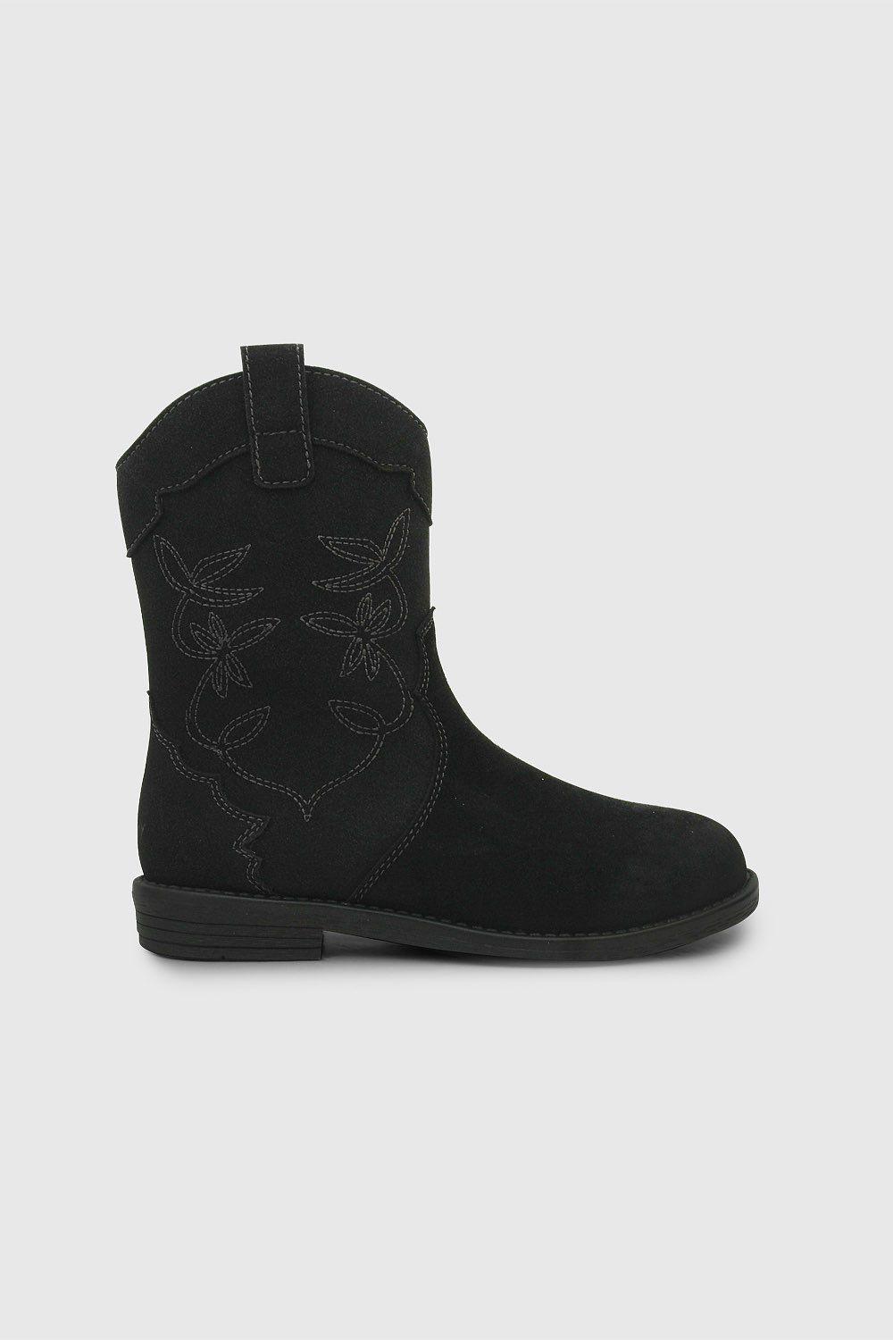 Botin Niña Negro 7945 Colloky-1