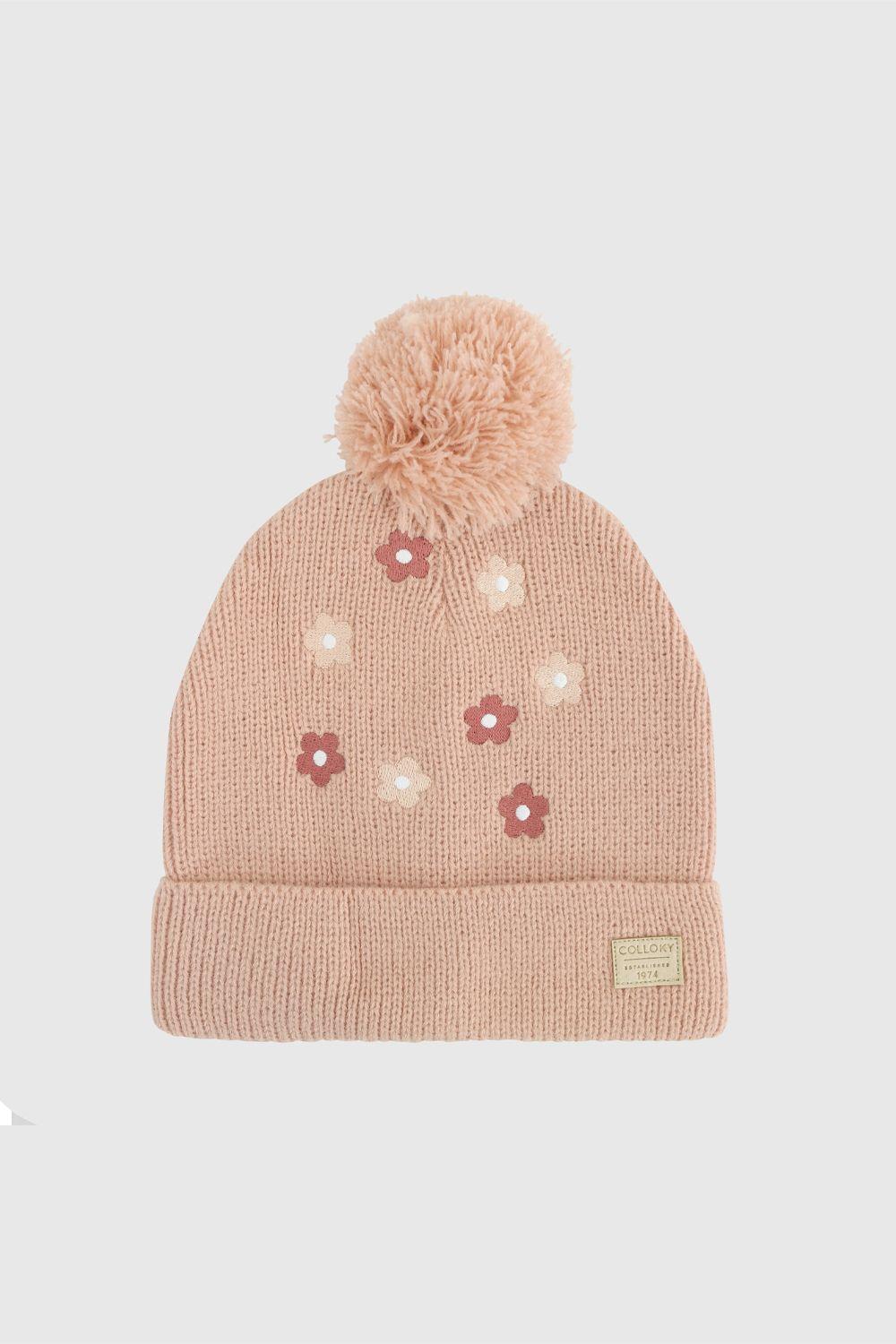 Gorro Niña Rosado 7980 Colloky-1