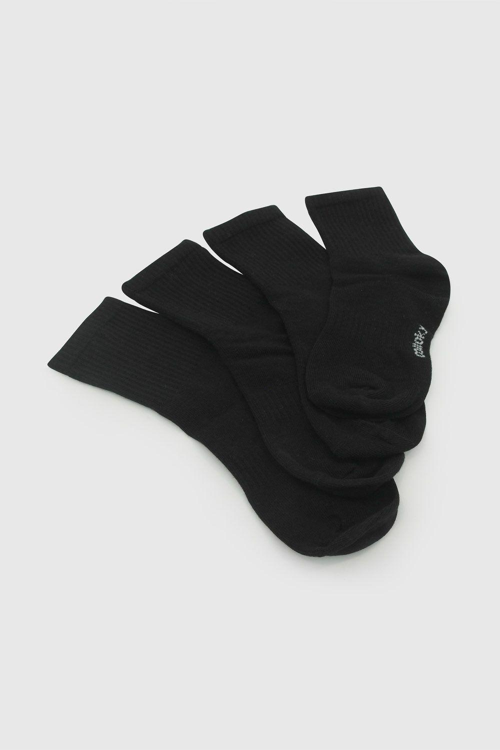 Calcetin 3/4 Niño Negro 8233 Colloky-2