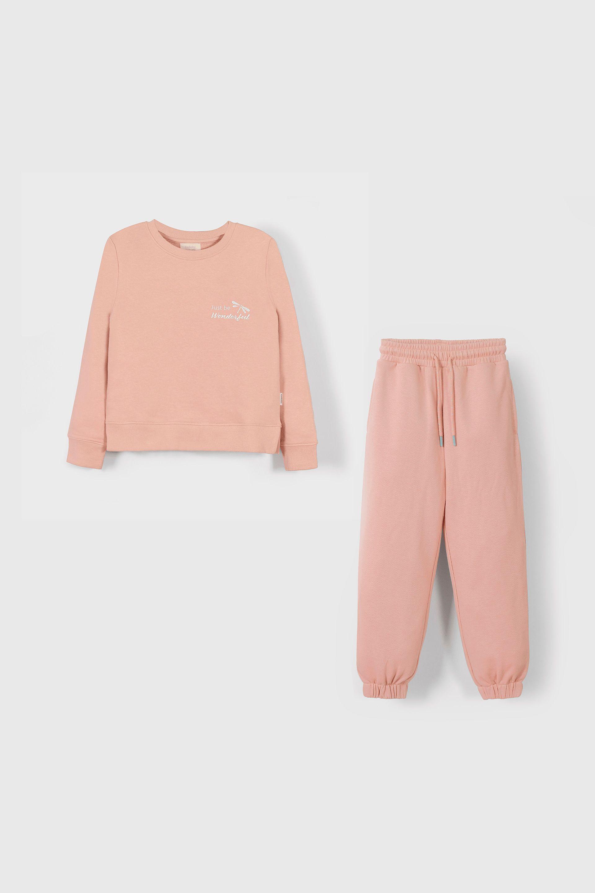 Polerón rosado para niños, suave y cómodo-4