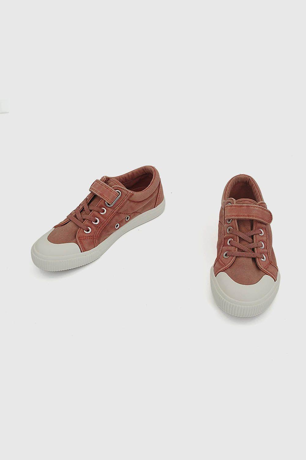 Zapatilla Lona Blanca Niño 28-38 Colloky-3