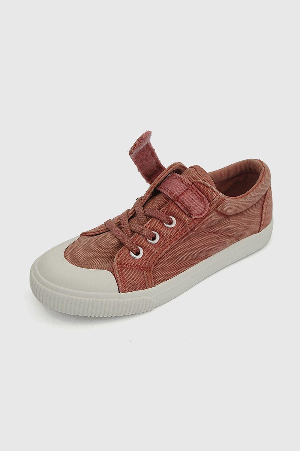 Zapatilla Lona Blanca Niño 28-38 Colloky-5