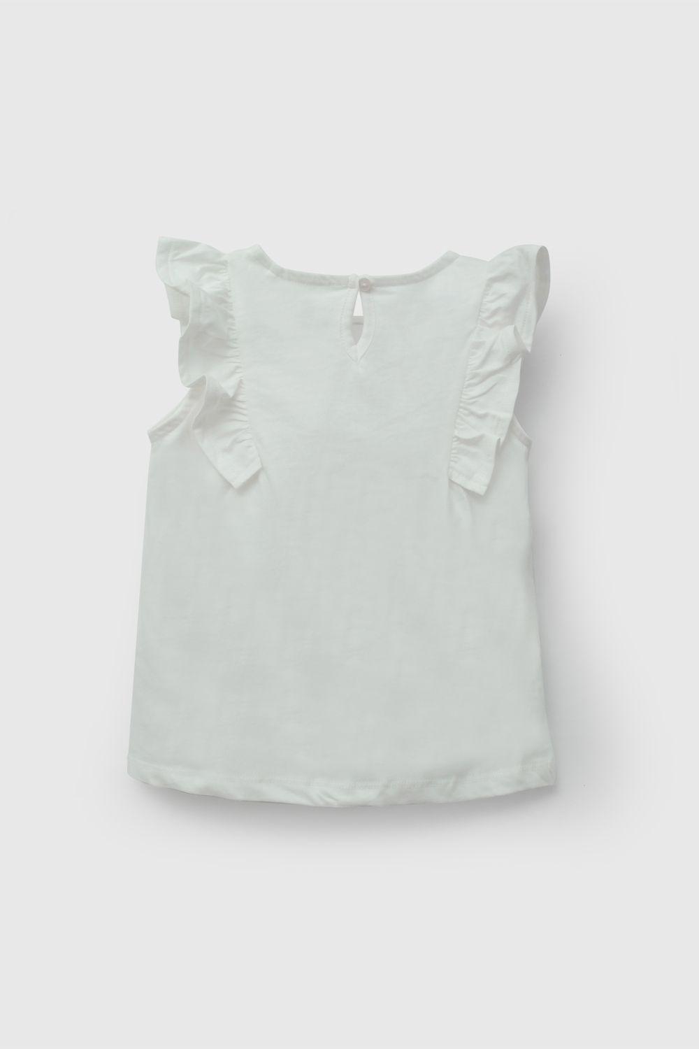 Polera Niña Blanco 58208 Colloky-1