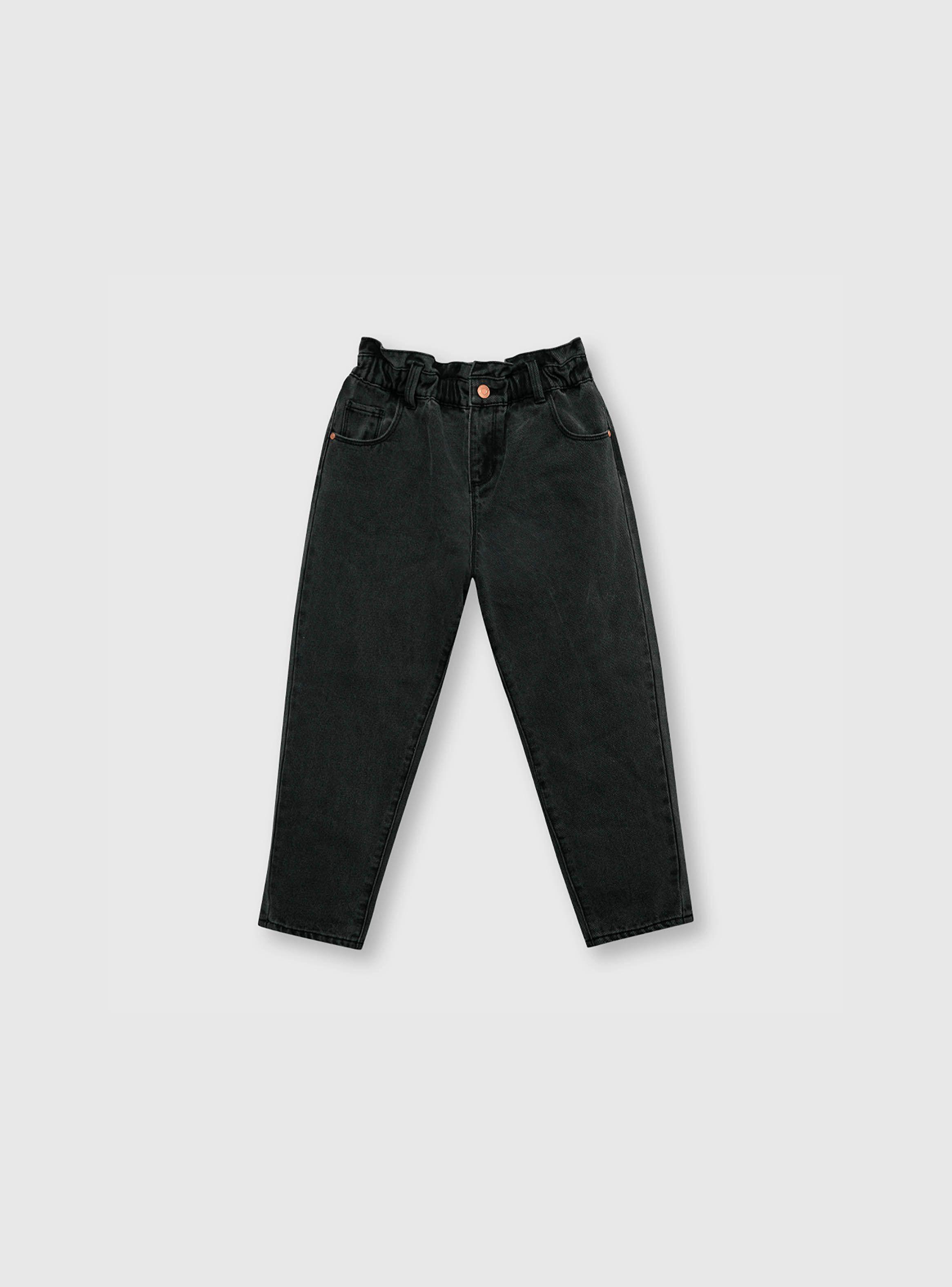 Jeans Niña Negro (2 A 12 Años) Colloky-0