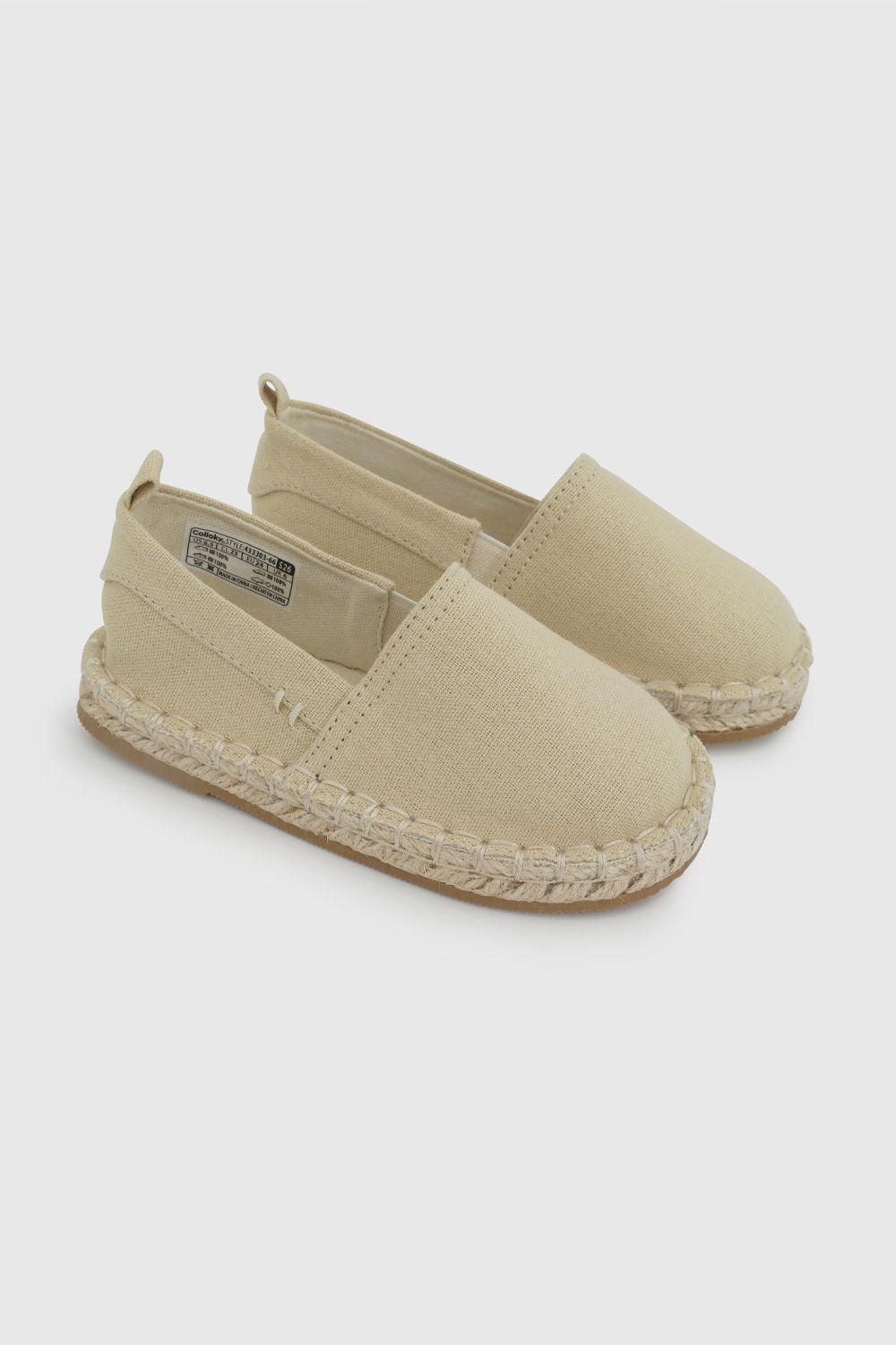 Alpargata Beige Niño 43330366V26-0