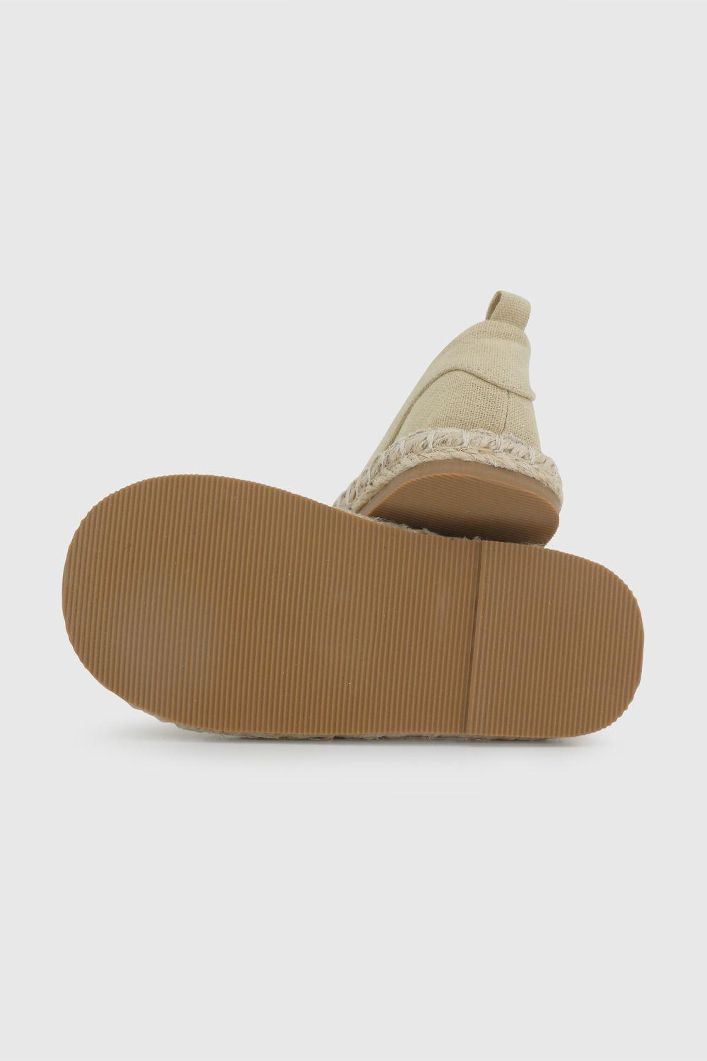 Alpargata Beige Niño 43330366V26-2