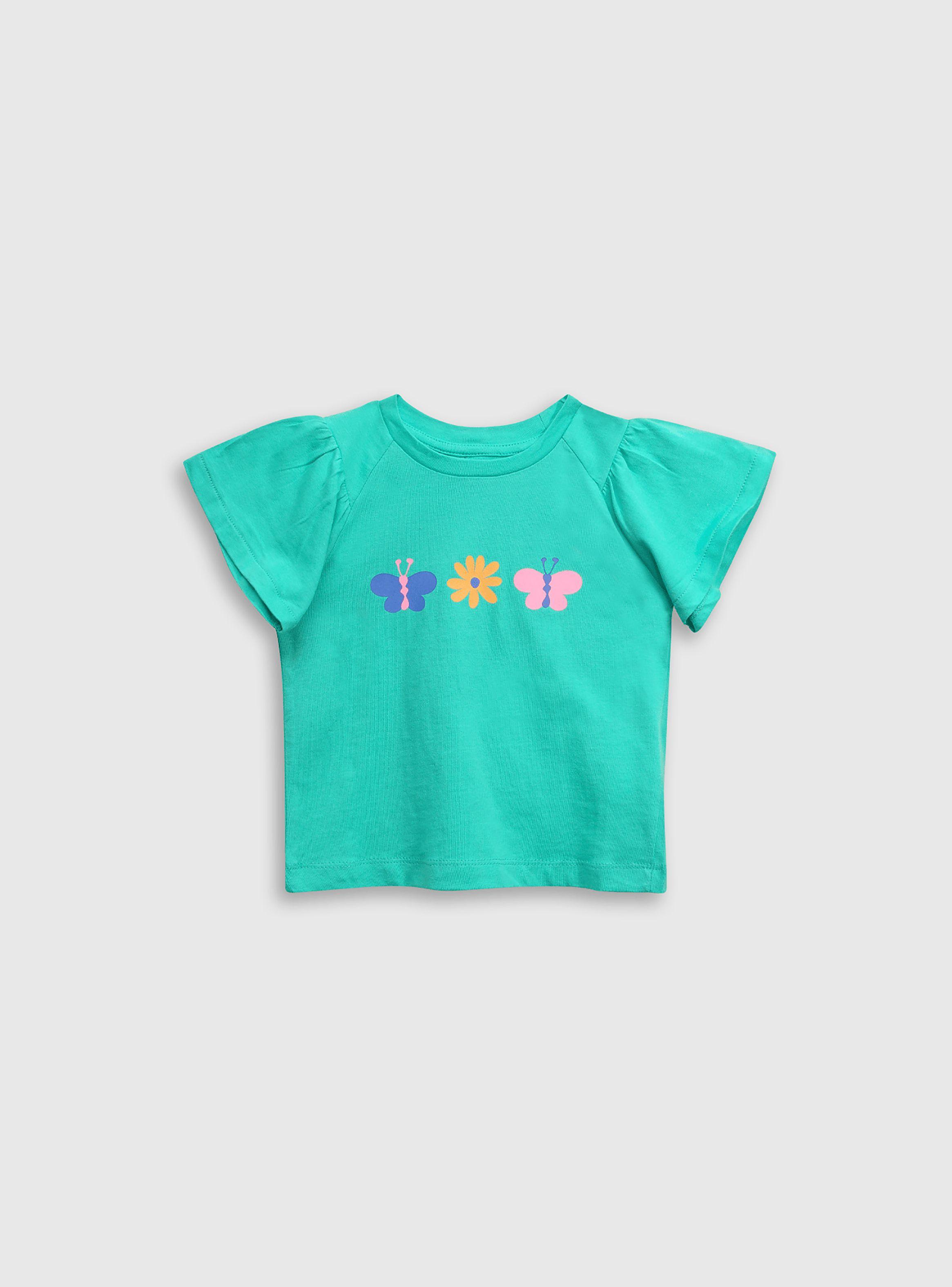 Polera Niña Verde 54856 Colloky-0