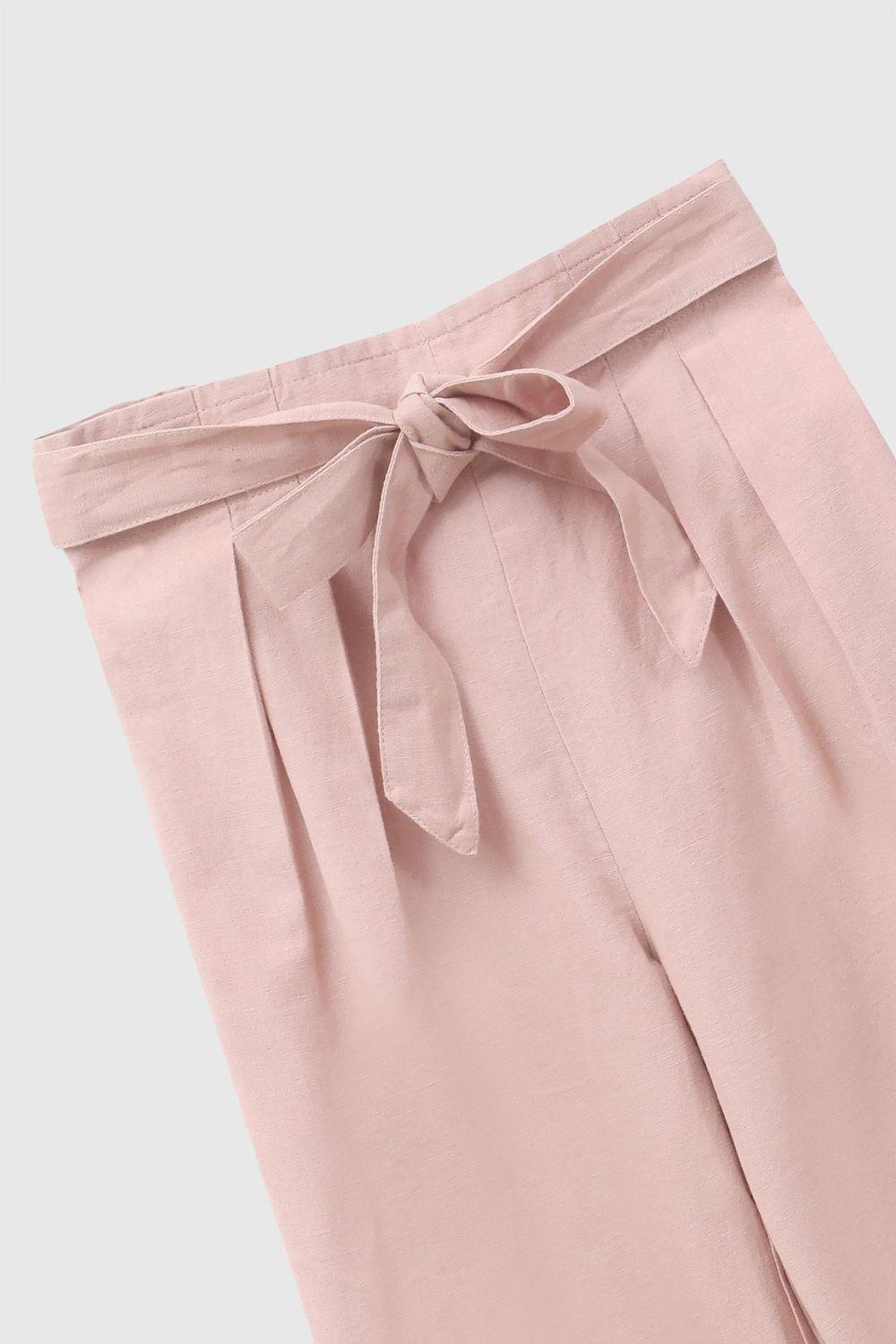 Pantalon Culotte Rosa Viejo Niña 3-4A a 12-13A Colloky-2