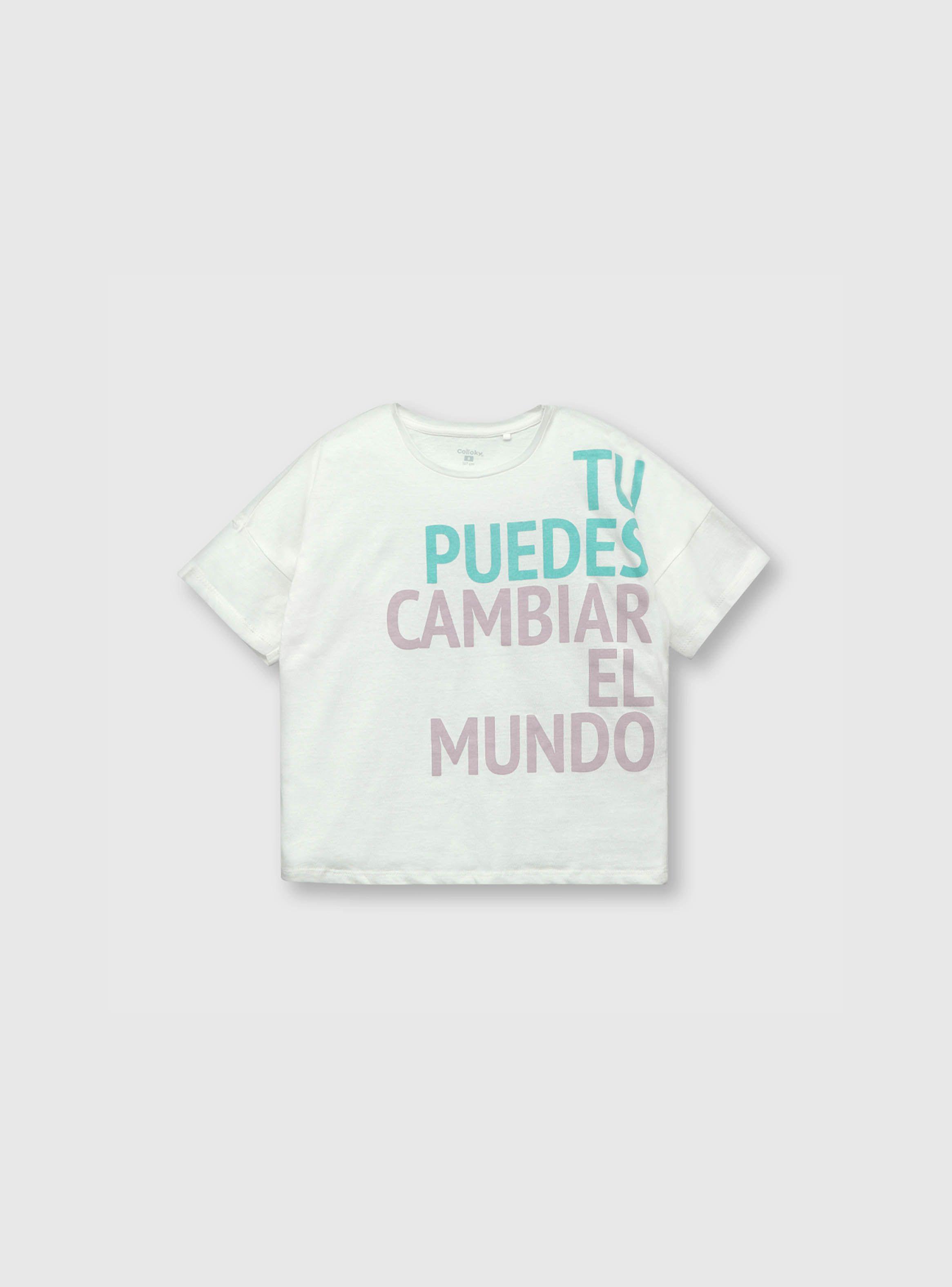 Polera de niña reciclada Lila (2 a 12 años) Colloky-0