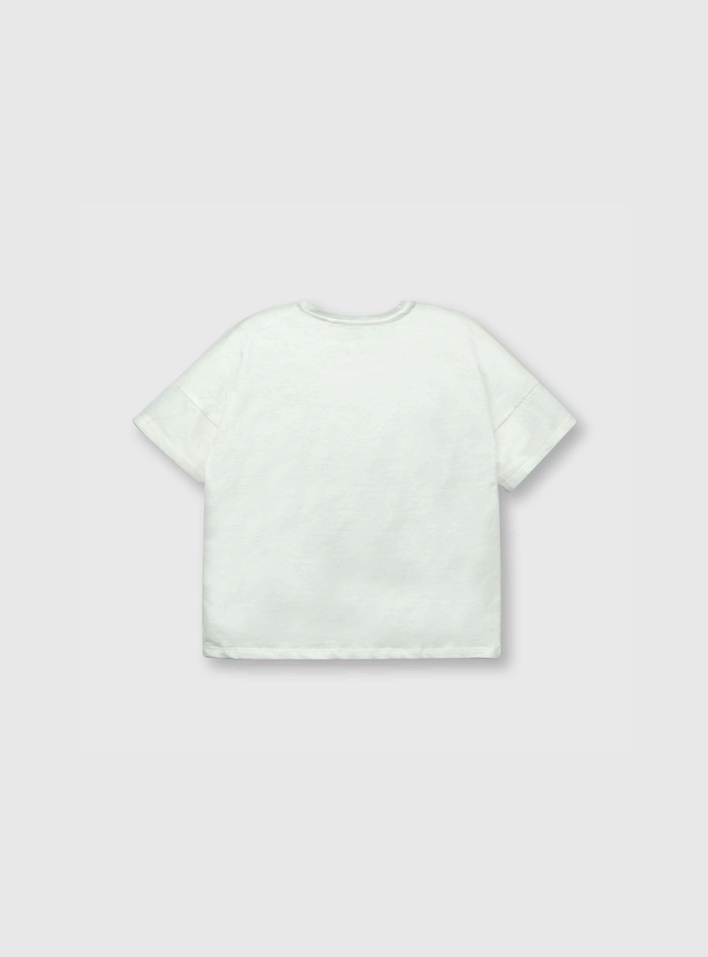 Polera de niña reciclada Lila (2 a 12 años) Colloky-1