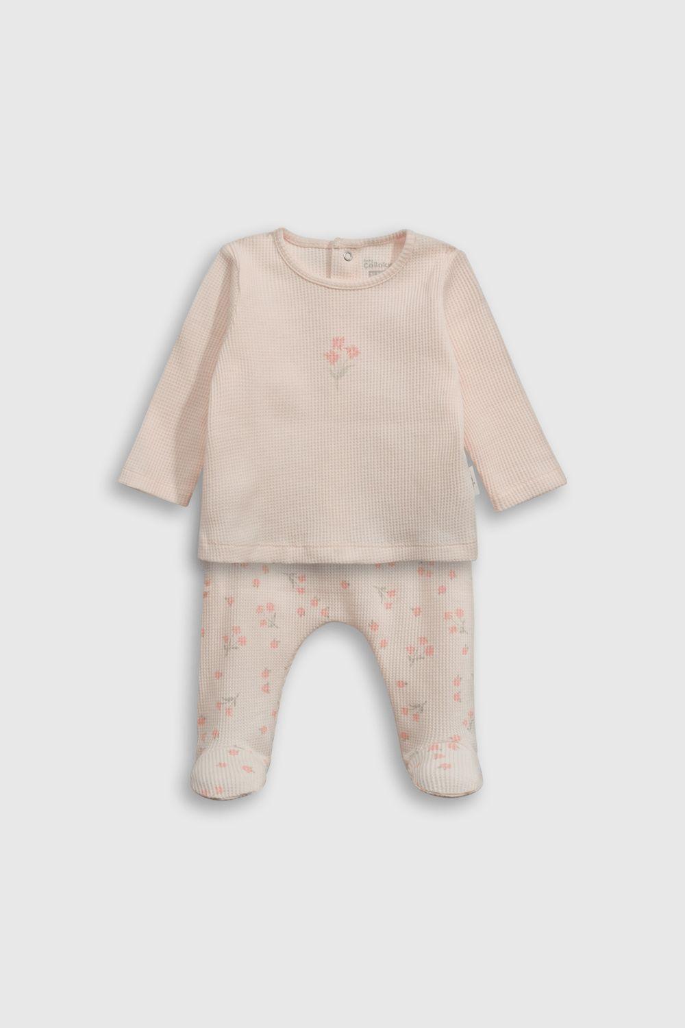 Conjunto Rosado de Bebé-0