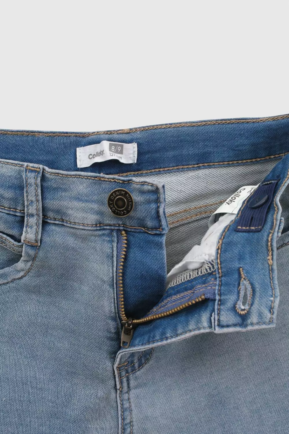 Bermuda Jeans Denim Niño 3-4A a 12-13A Colloky-3