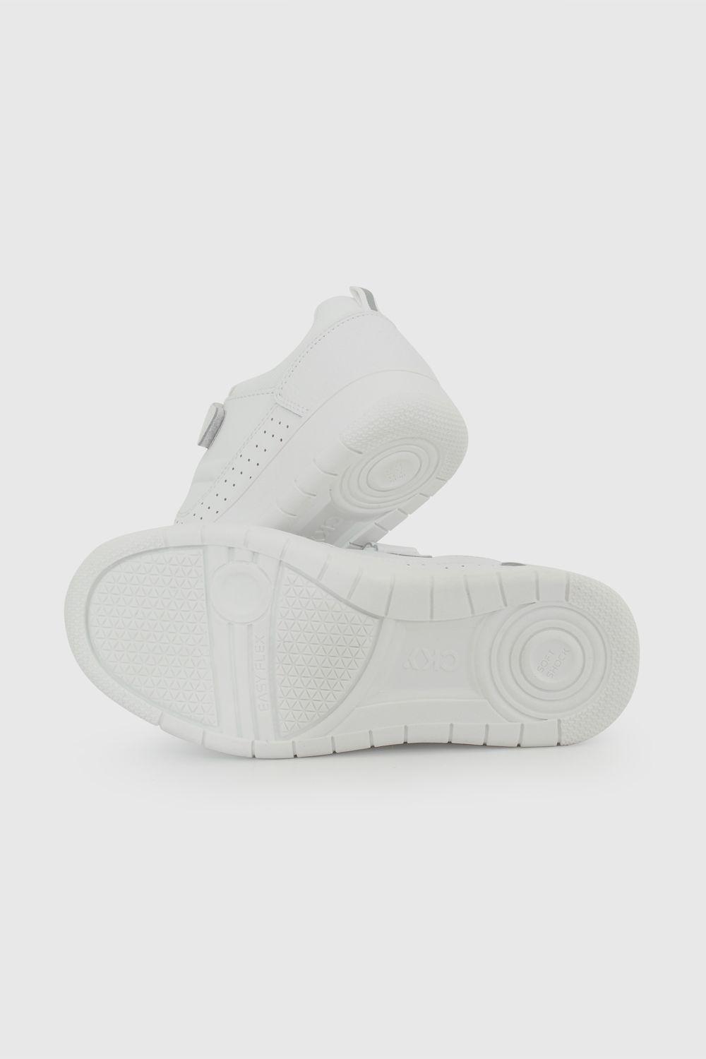 Zapatilla Escolar Blanca 7251 Colloky-2