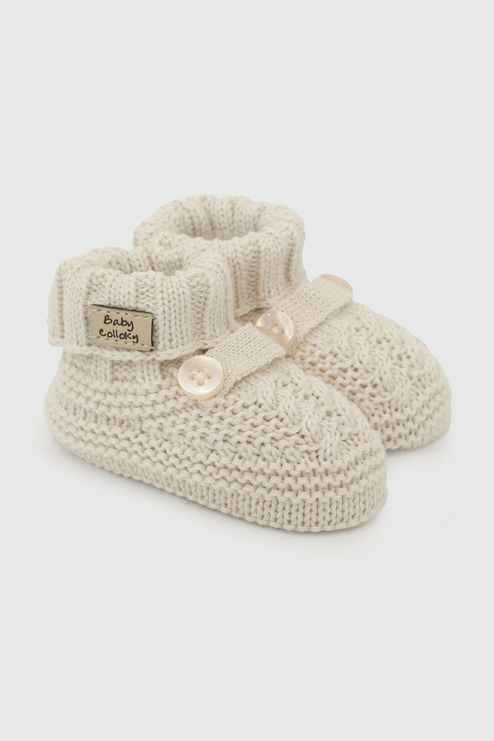 Zapato Tejido Niño Blanco 7430 Colloky-0