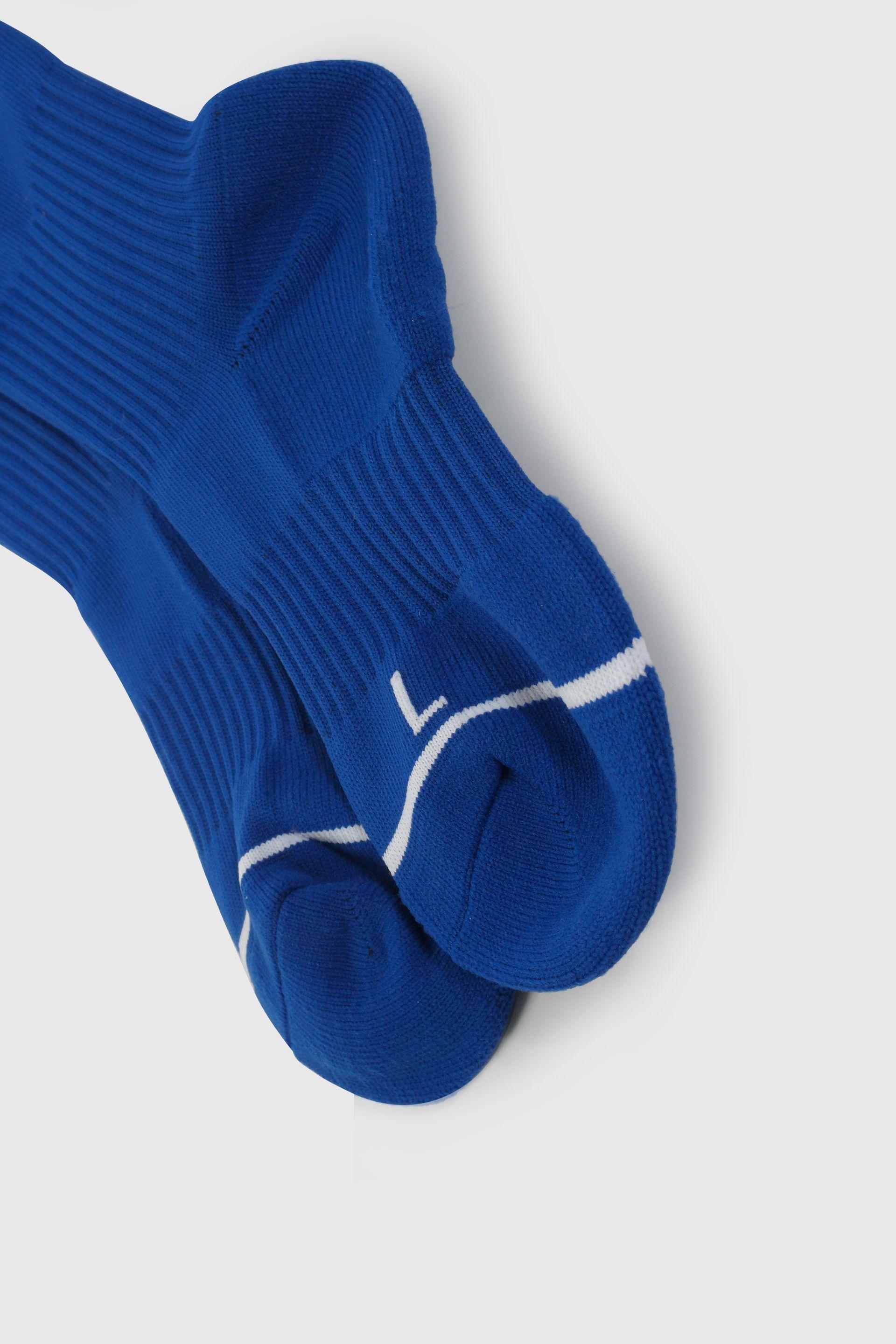 Calcetin Futbol Azul Unisex niño Colloky-1