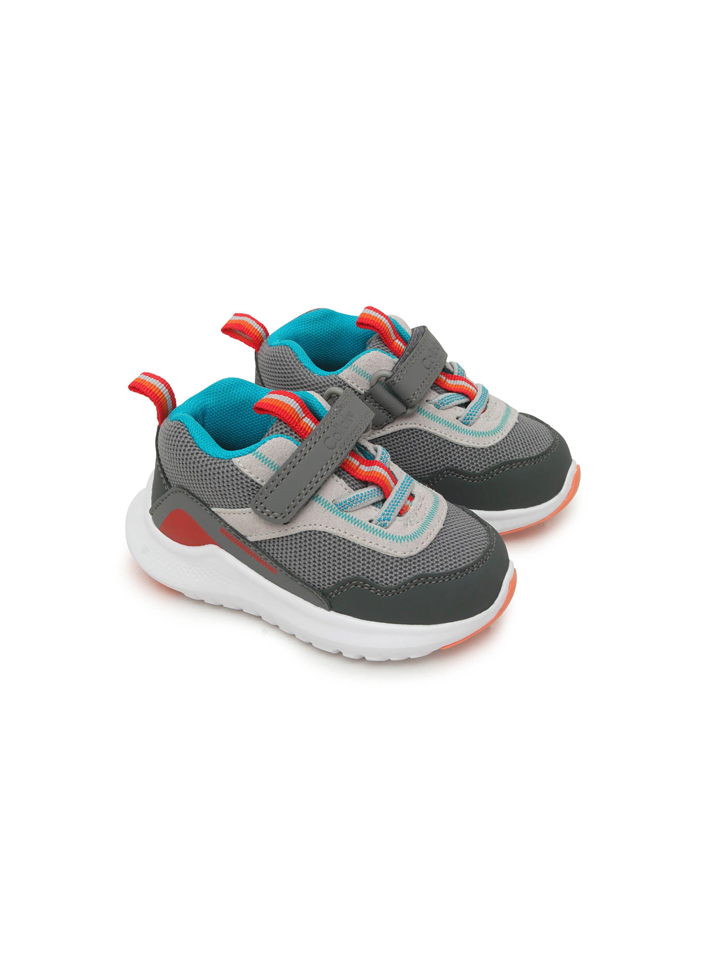 Zapatilla Niño Gris (18 A 21) Colloky-0