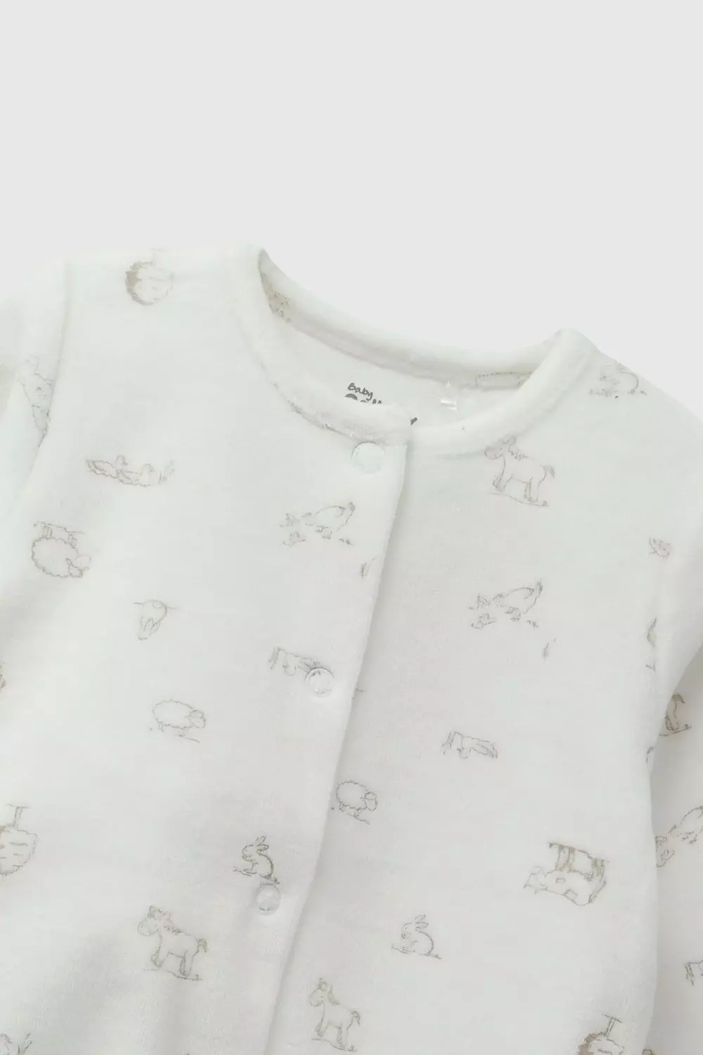Conjunto Farm Plush Crema Niño Rn a 6-9M Colloky-4