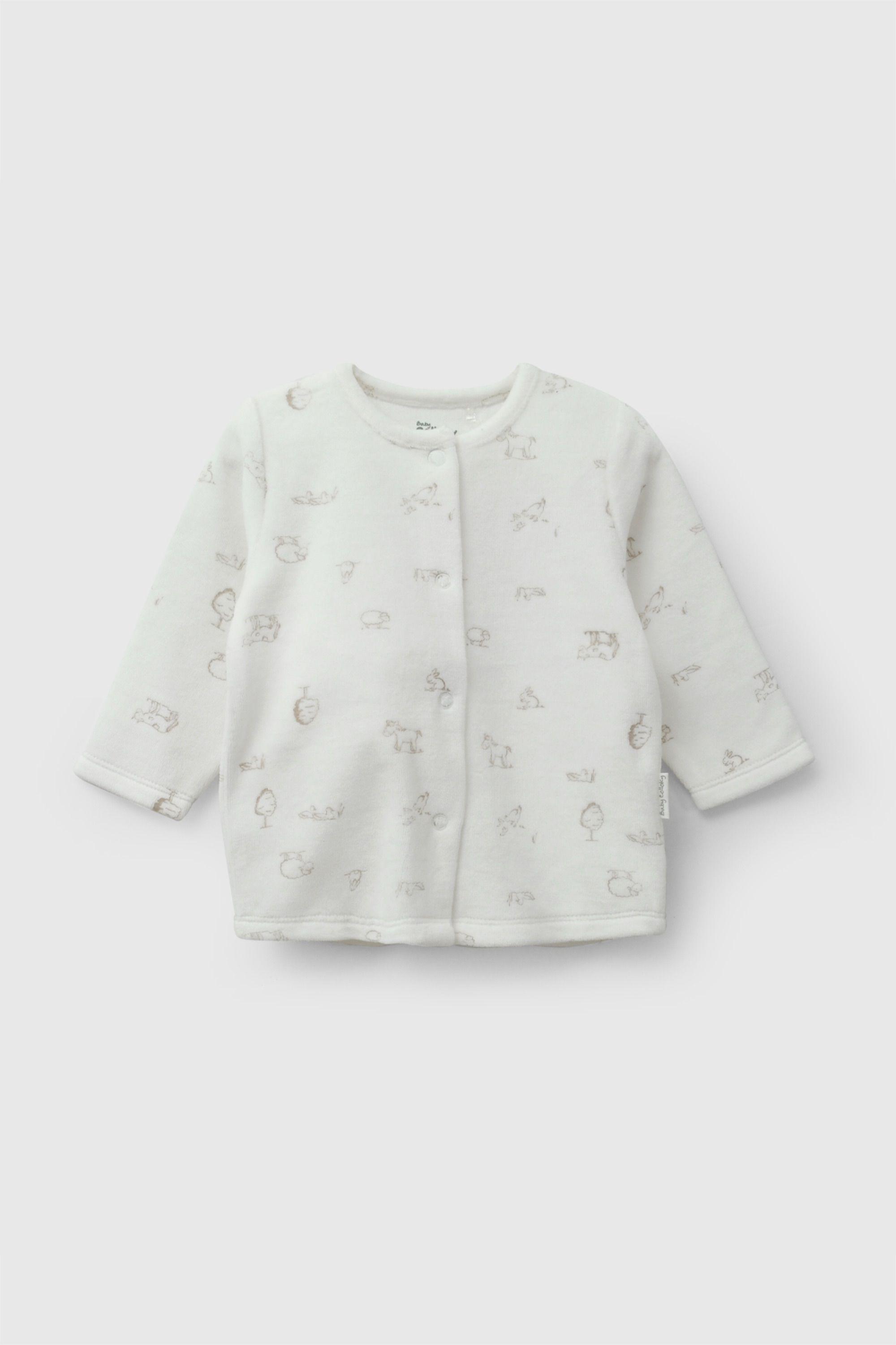 Conjunto Farm Plush Crema Niño Rn a 6-9M Colloky-2