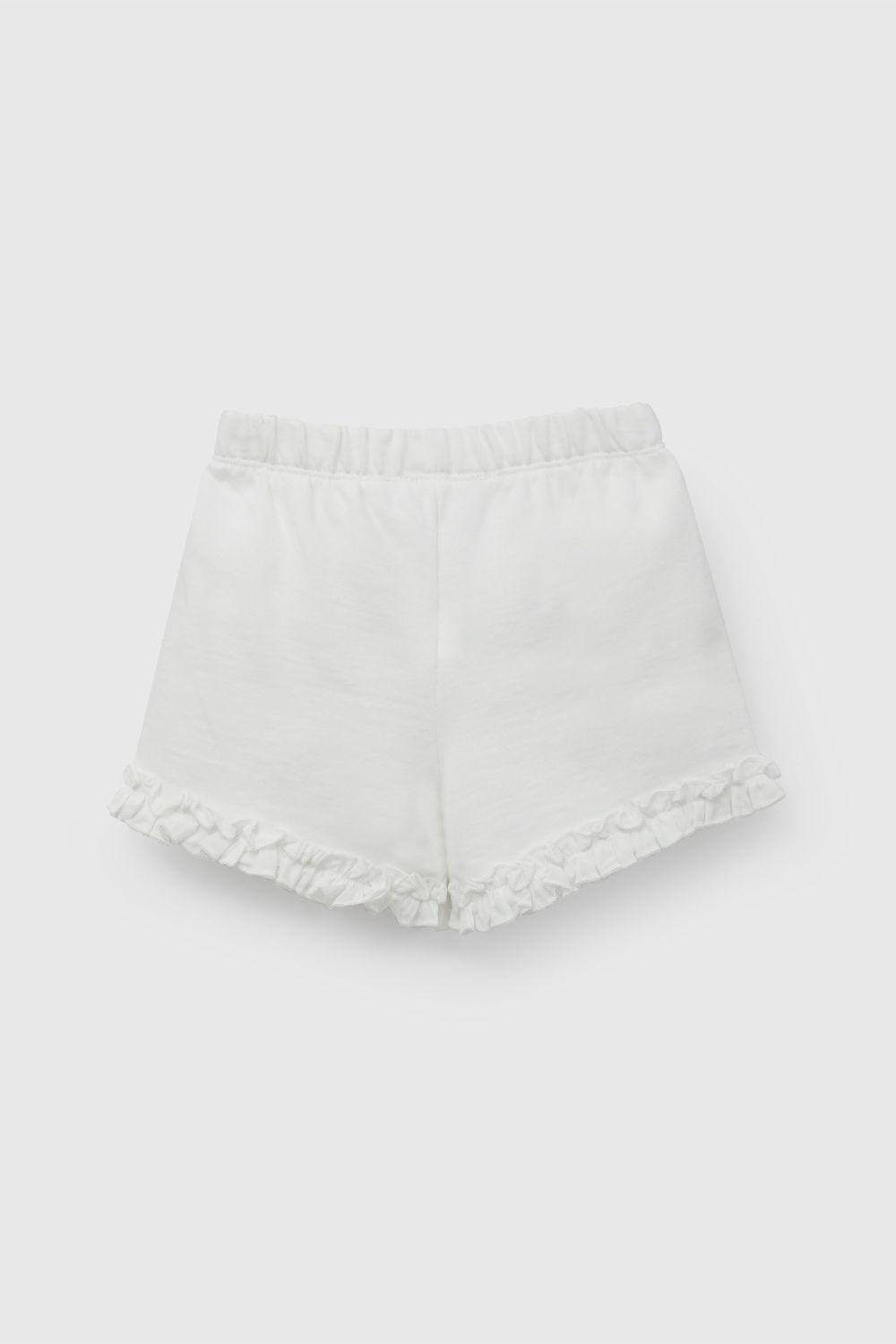 Short Niña Blanco 58032 Colloky-1