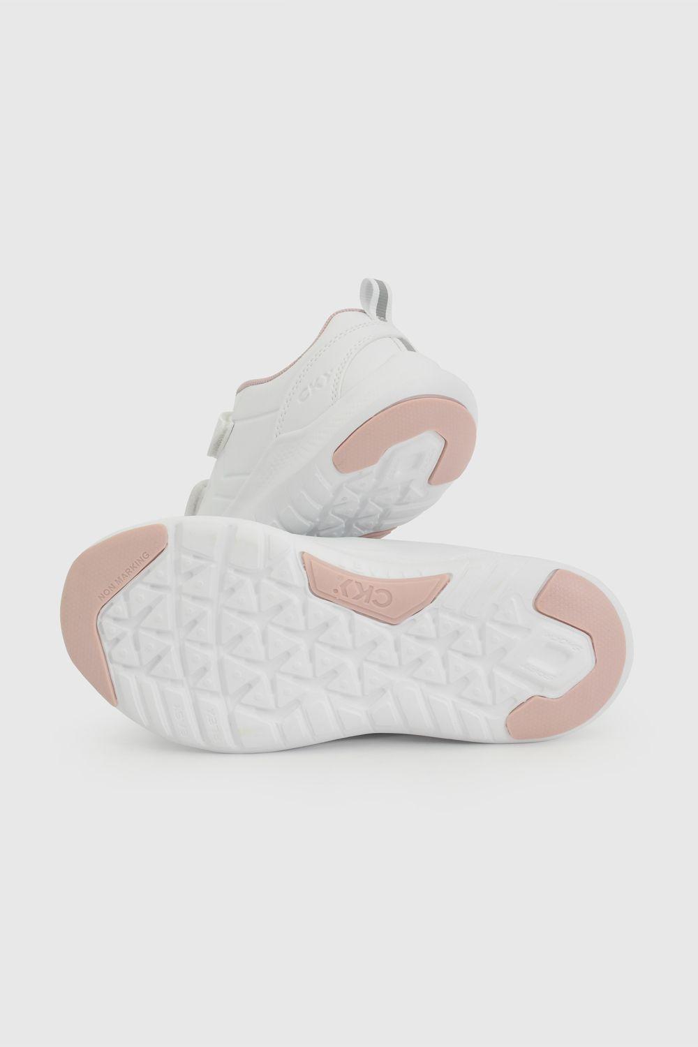 Zapatilla Escolar Detalles Rosados 7267 Colloky-2