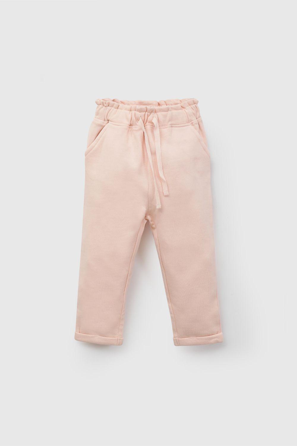 Pantalón Buzo Rosa Niña 7579 Colloky-0