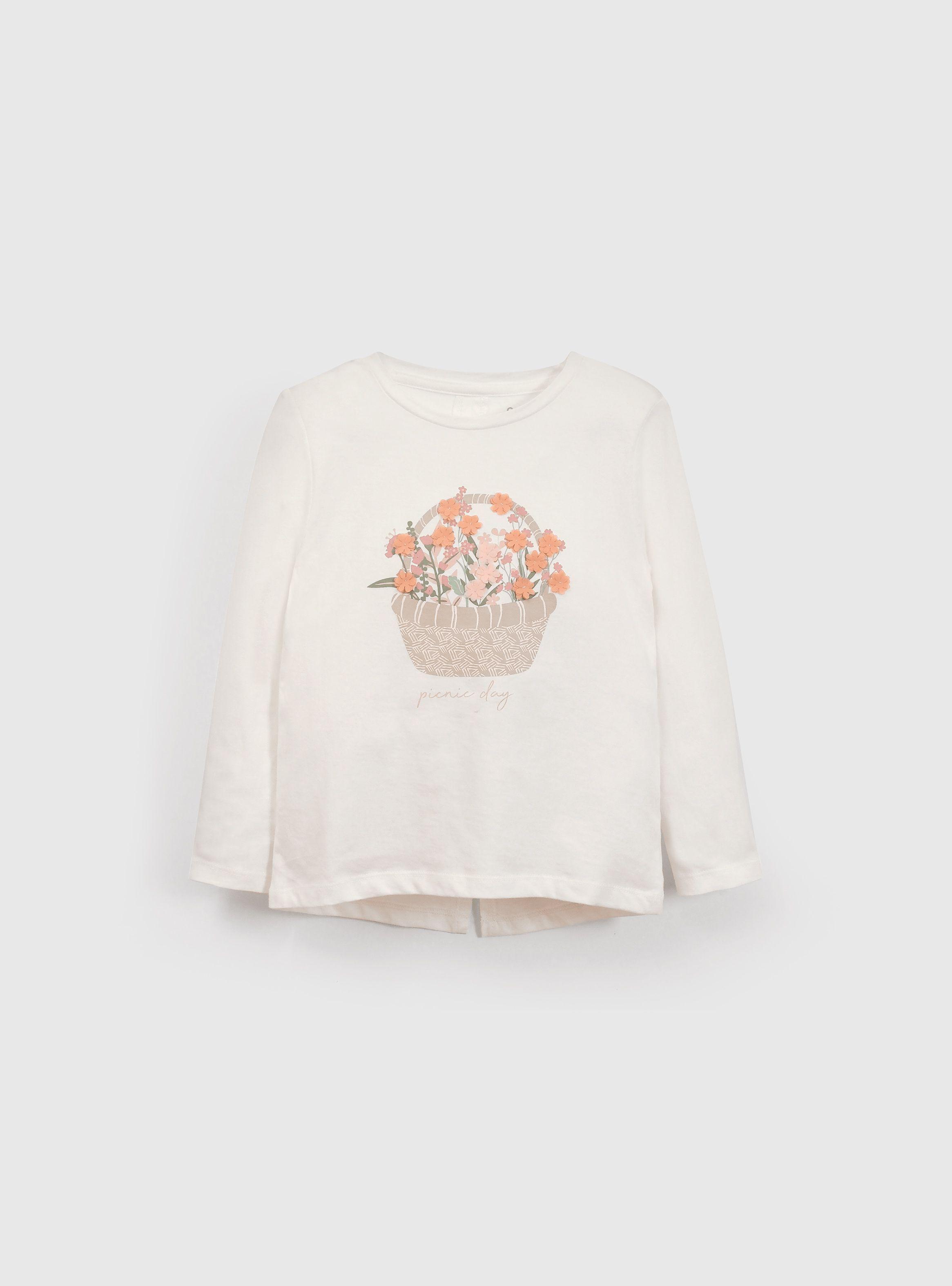 Polera Blanca Flores-1