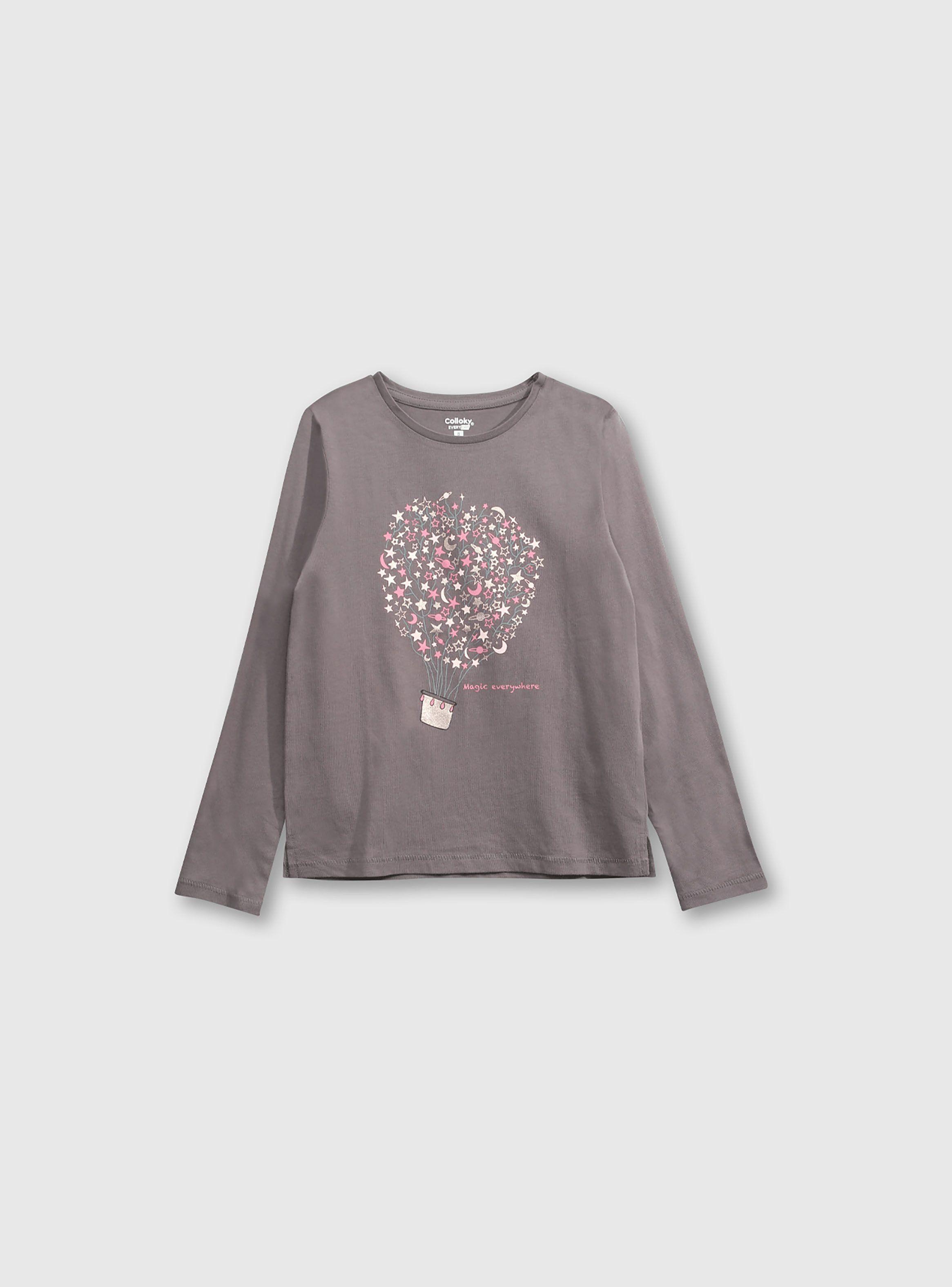 Polera Niña Gris 49282 Colloky-0