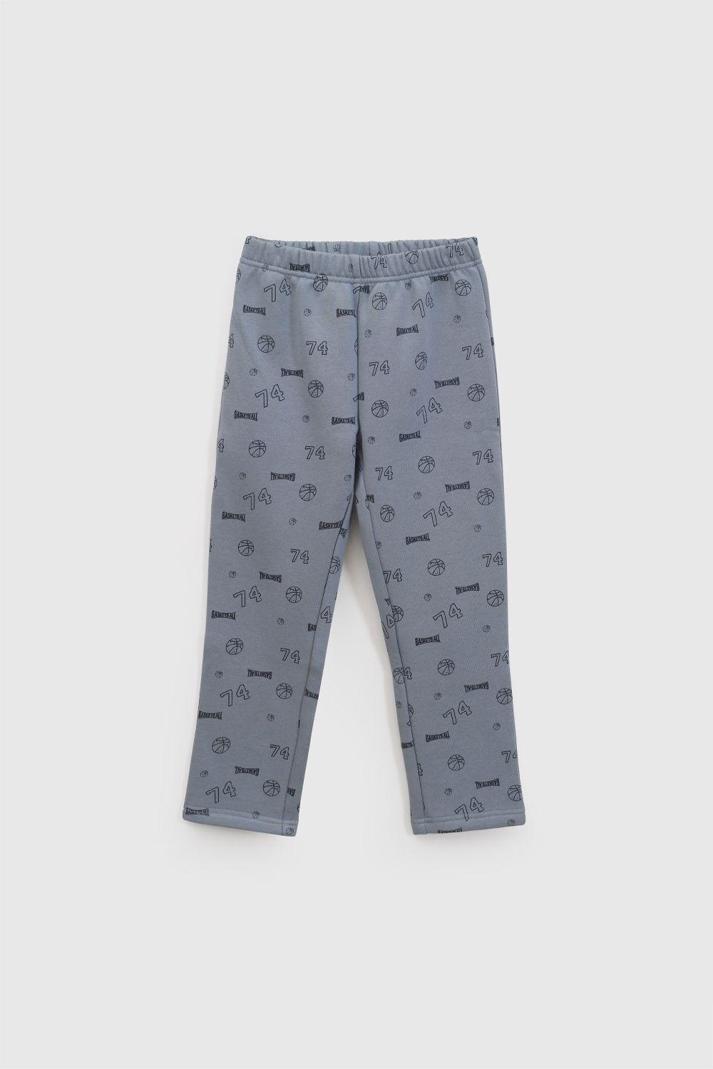 Pijama Niño Gris 7796 Colloky-2