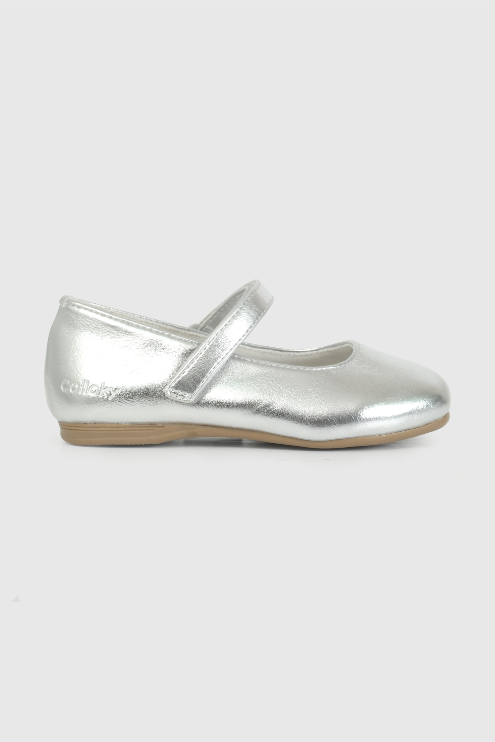 Ballerina Niña Plateado Metalico 57372 Colloky-1