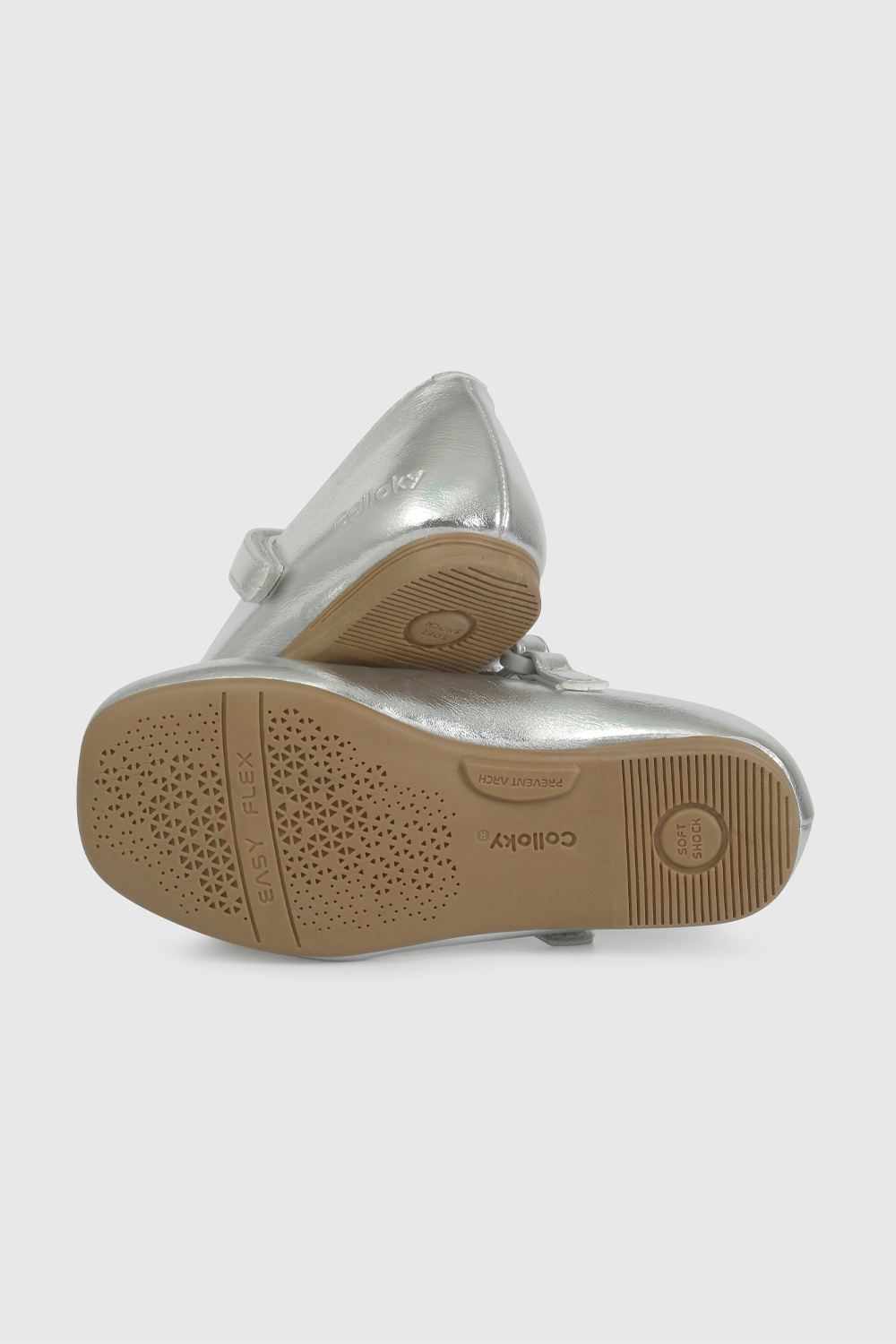 Ballerina Niña Plateado Metalico 57372 Colloky-2