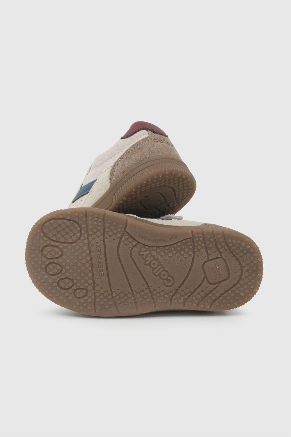Zapatilla Gris Claro Niño 8451 Colloky-4