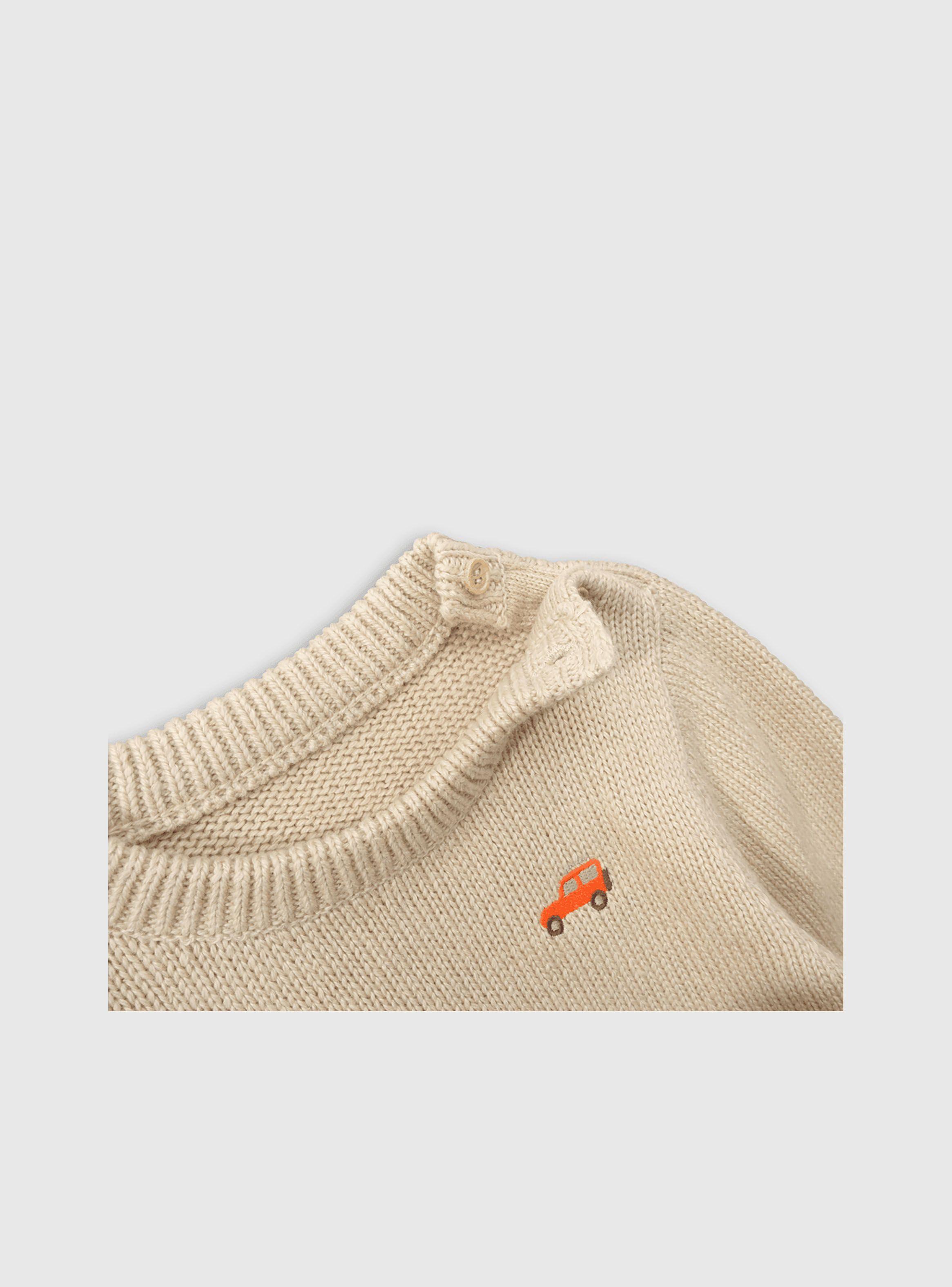 Sweater Niño Beige 53126 Colloky-2