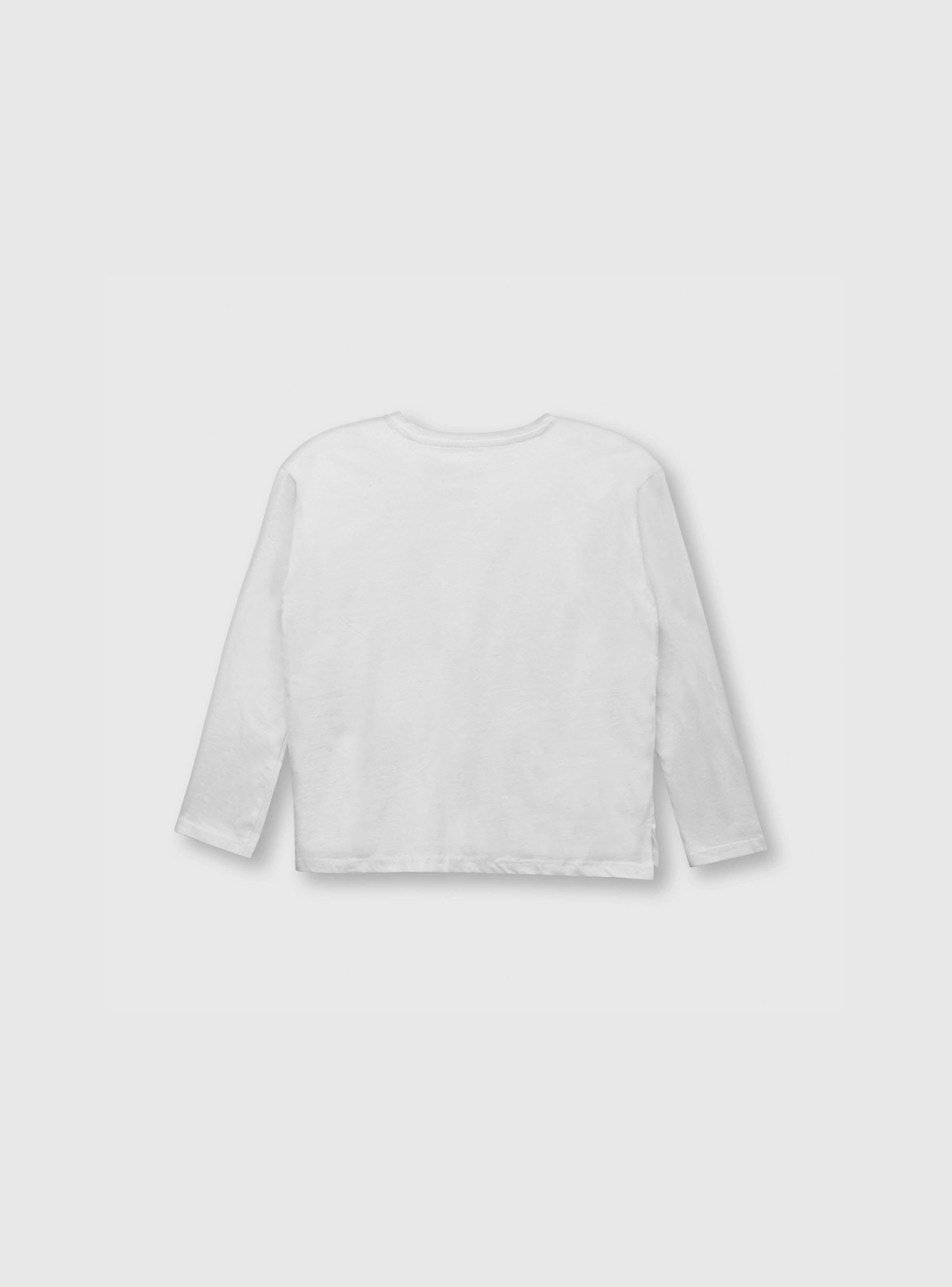 Polera Niña Blanco (2 A 12 Años) Colloky-1