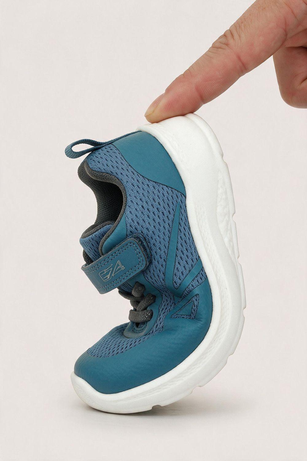 Zapatilla deportiva niño verde 21-27-1