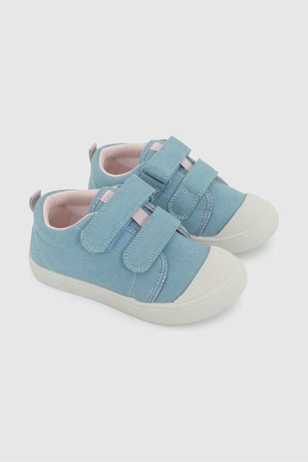 Zapatilla de Lona Azul 47340351V26-0