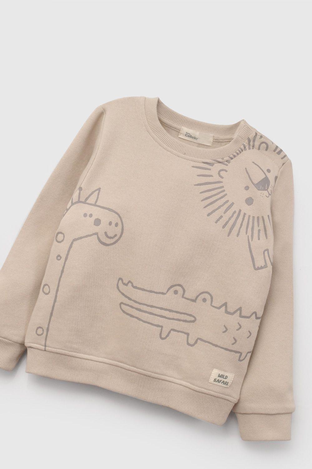 Polerón Niño Beige 57885 Colloky-3