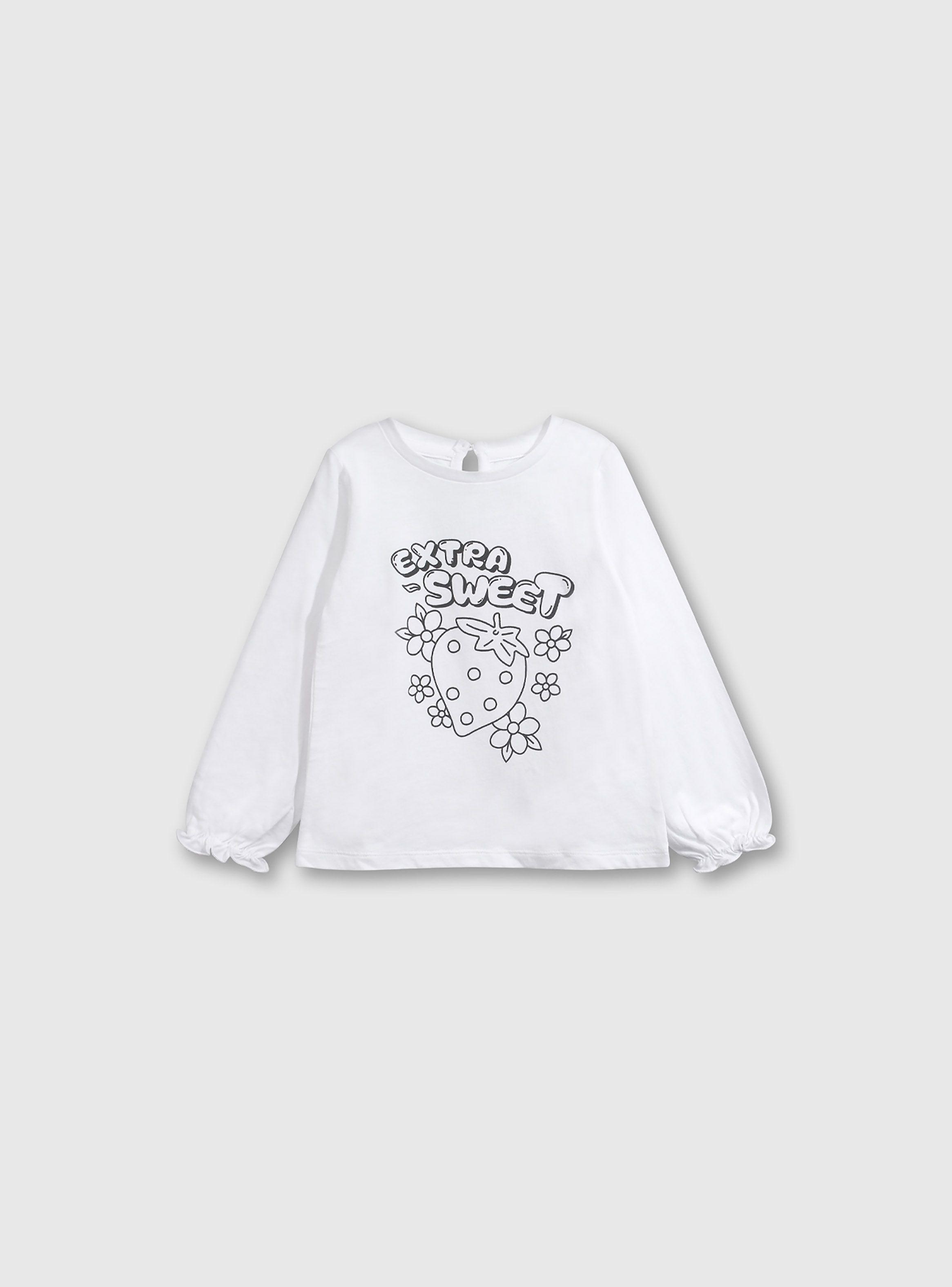 Polera Niña Blanco 54320 Colloky-2