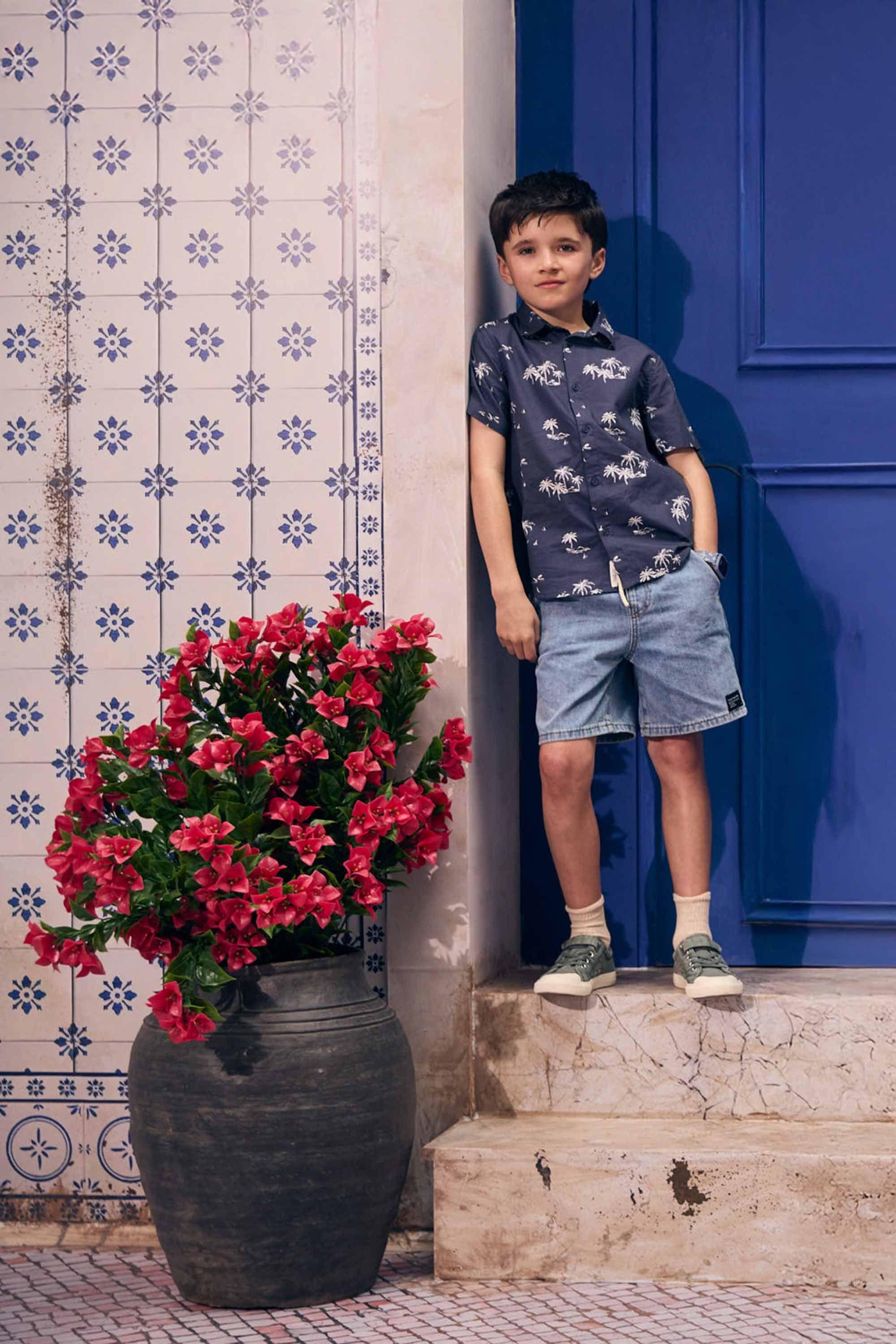Bermuda mezclilla niño denim 3-4A a 12-13A-4