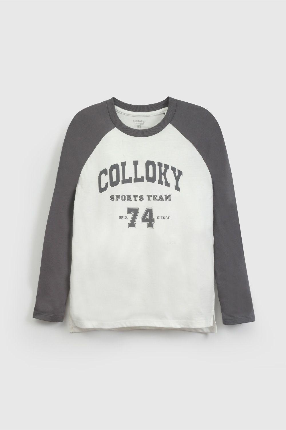 Polera Negra Colloky De Niño POJE1502V26-0