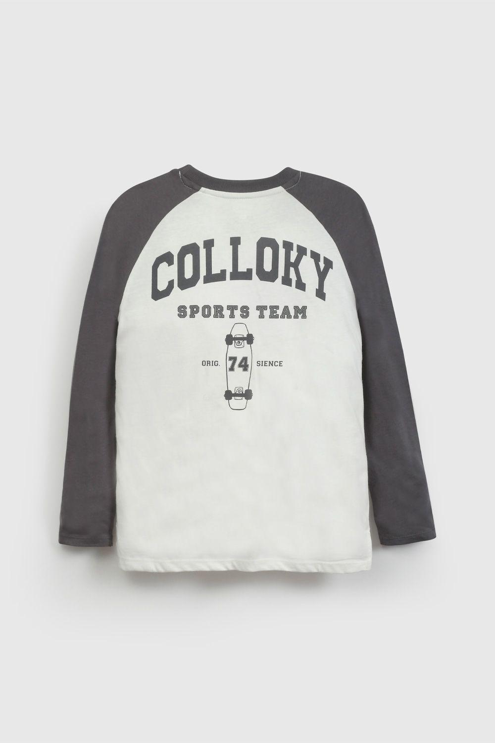 Polera Negra Colloky De Niño POJE1502V26-1